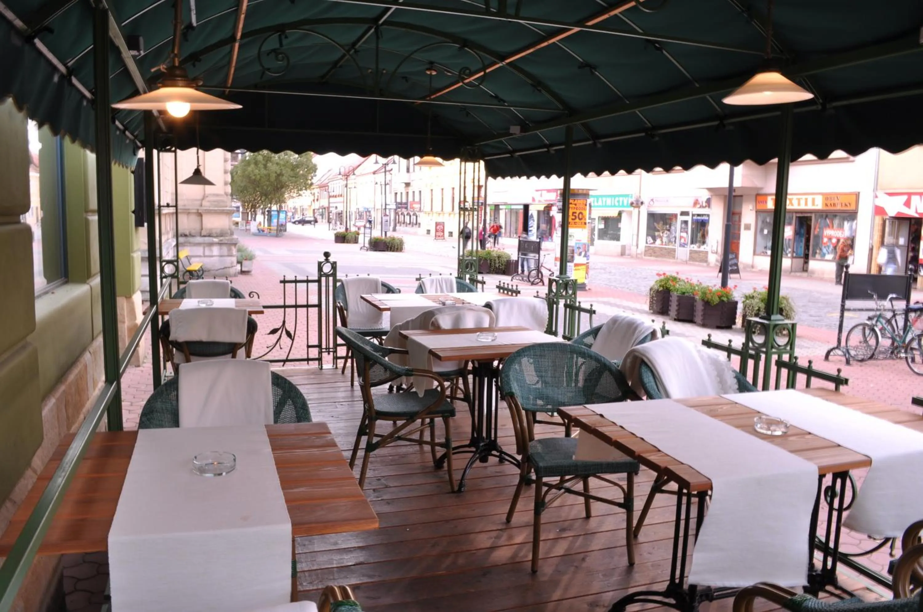 Balcony/Terrace in Grand Hotel Praha