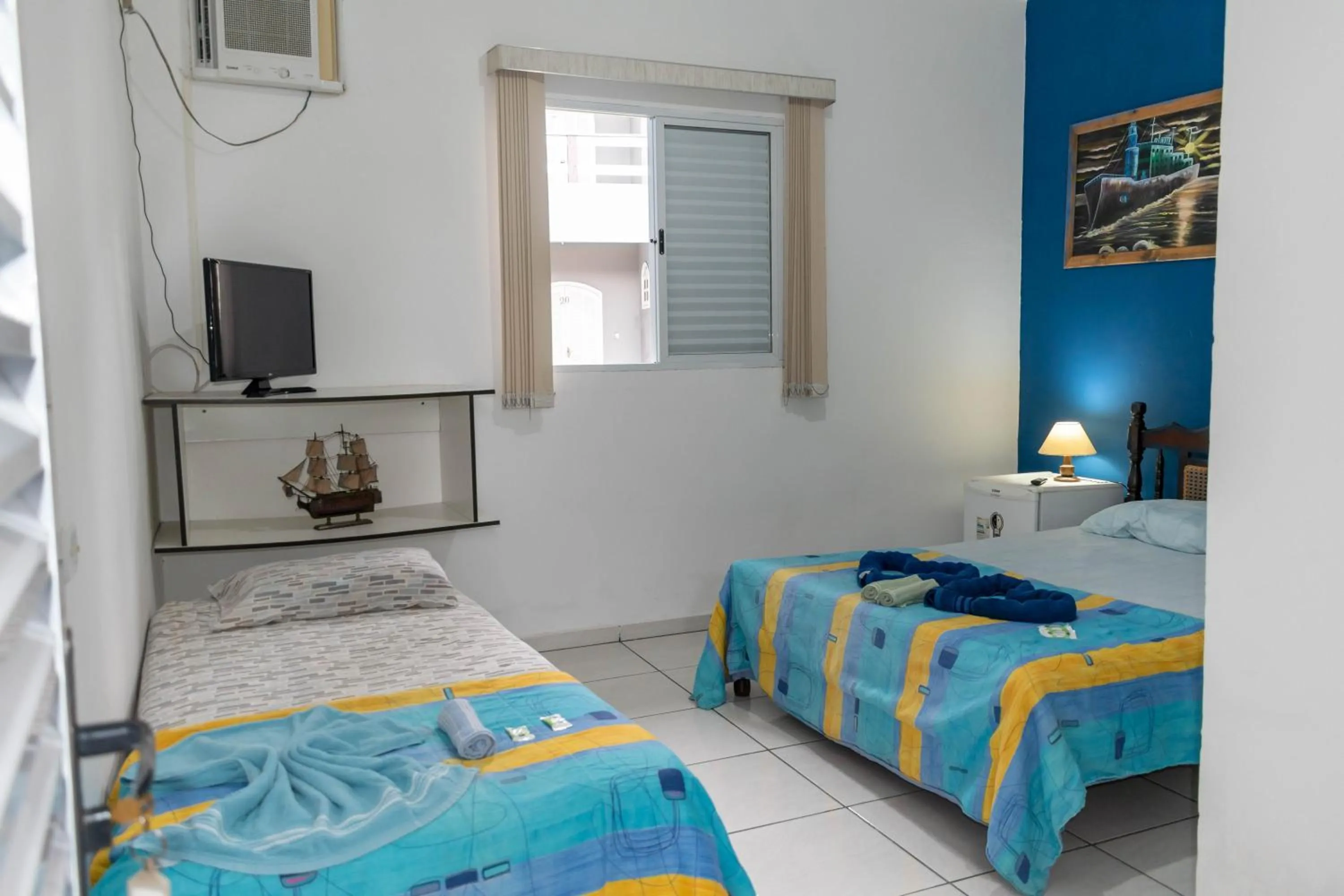 Bed in Hotel Marina Clube de Pesca