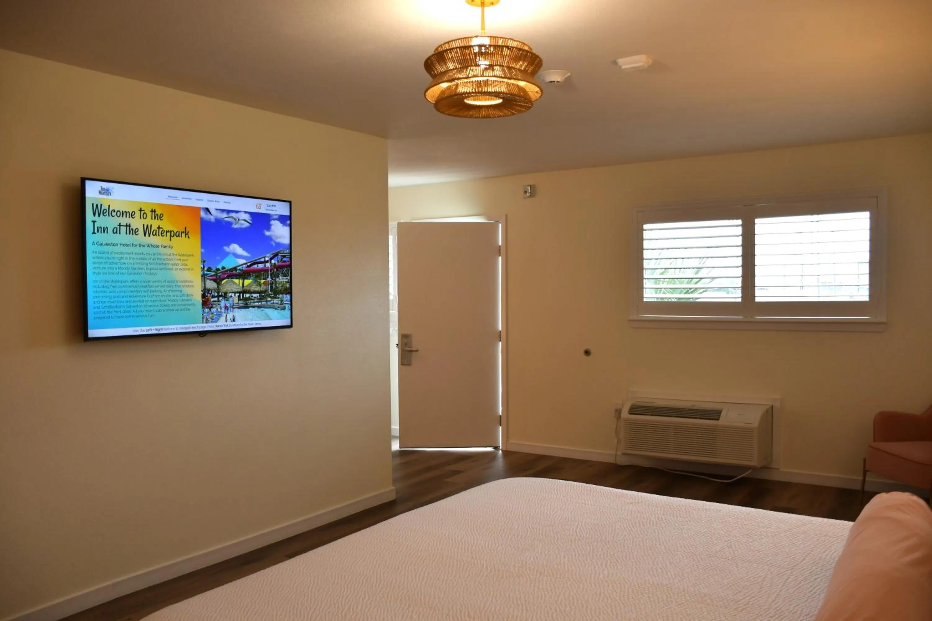 Bed in Inn at the Waterpark