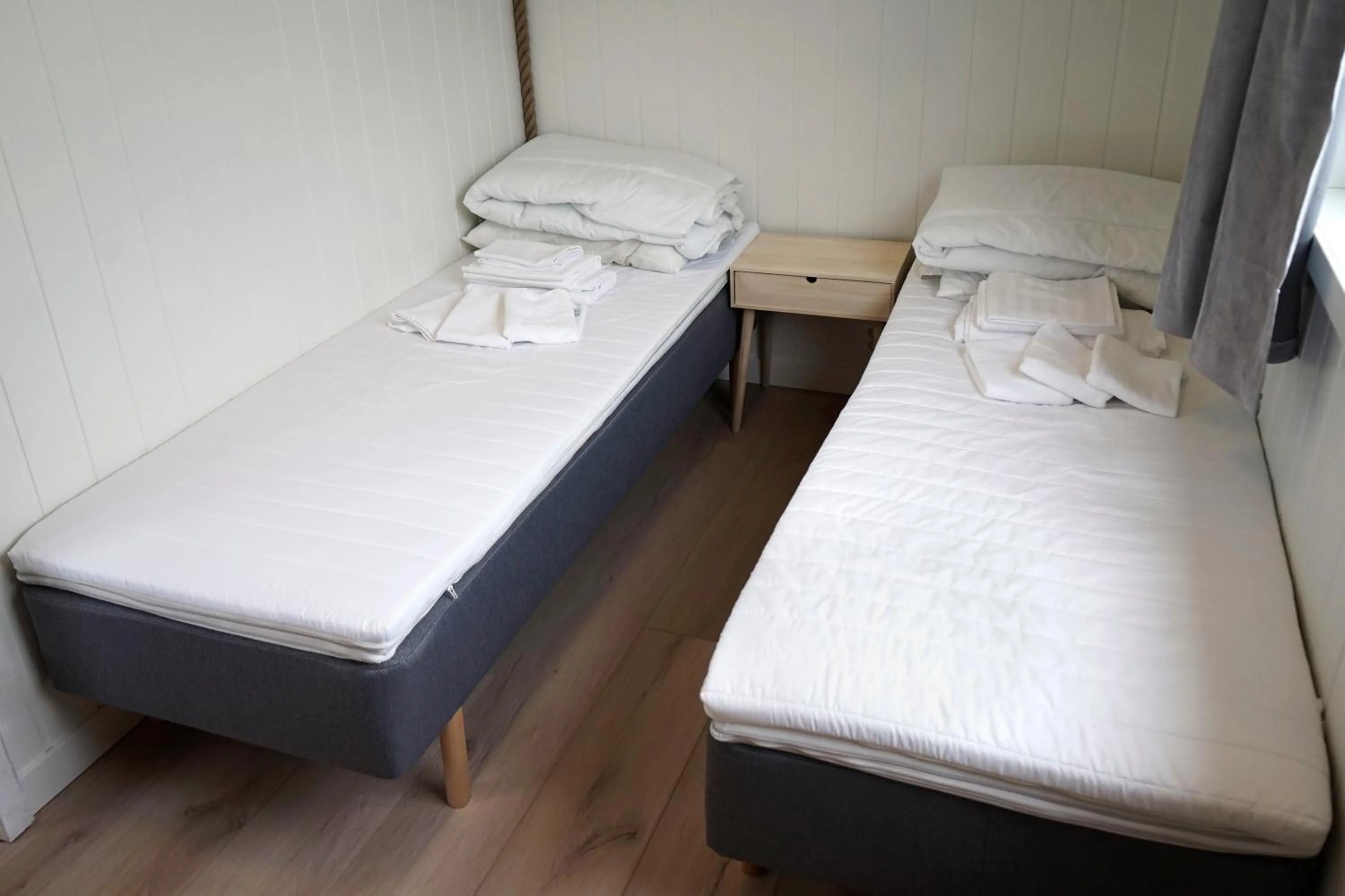 Bed in Northern Light Hotell/Camp Steinfjord