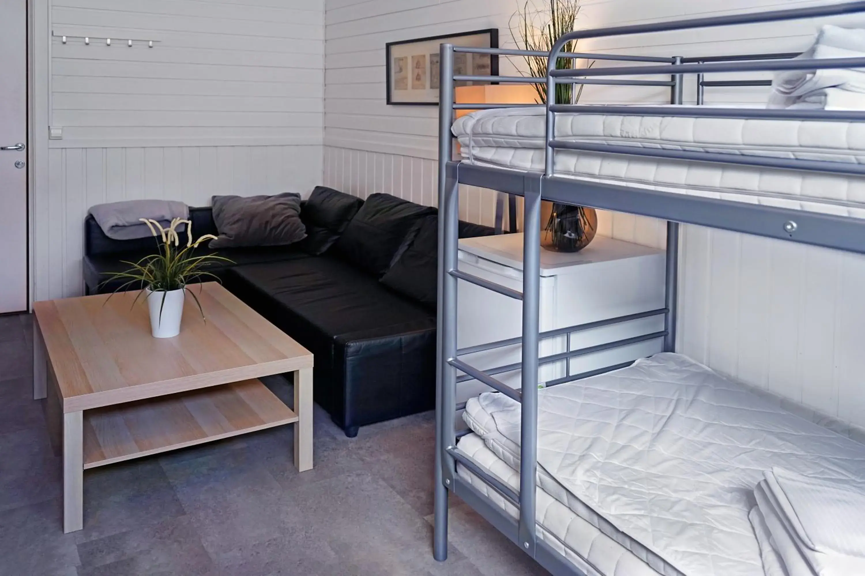 Comfort Quadruple Room - single occupancy in Northern Light Hotell/Camp Steinfjord Comfort Quadruple Room - single occupancy in Northern Light Hotell/Camp Steinfjord