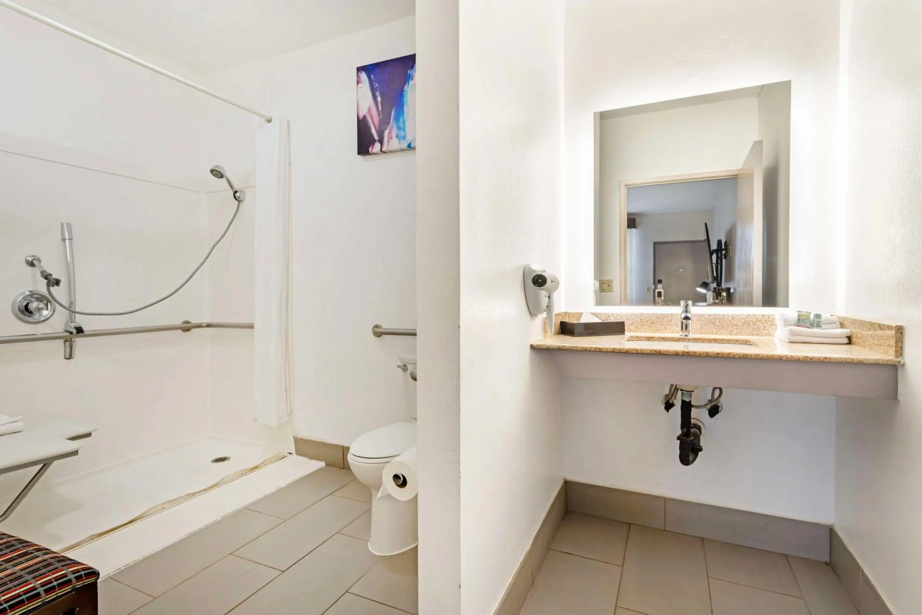 Bathroom in Best Western Marina State Beach