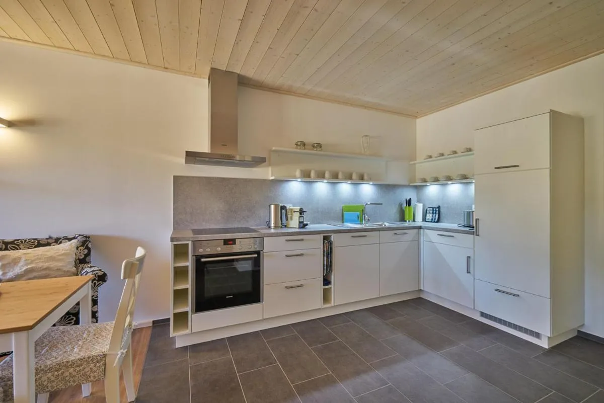 Kitchen or kitchenette in Alb Appartements