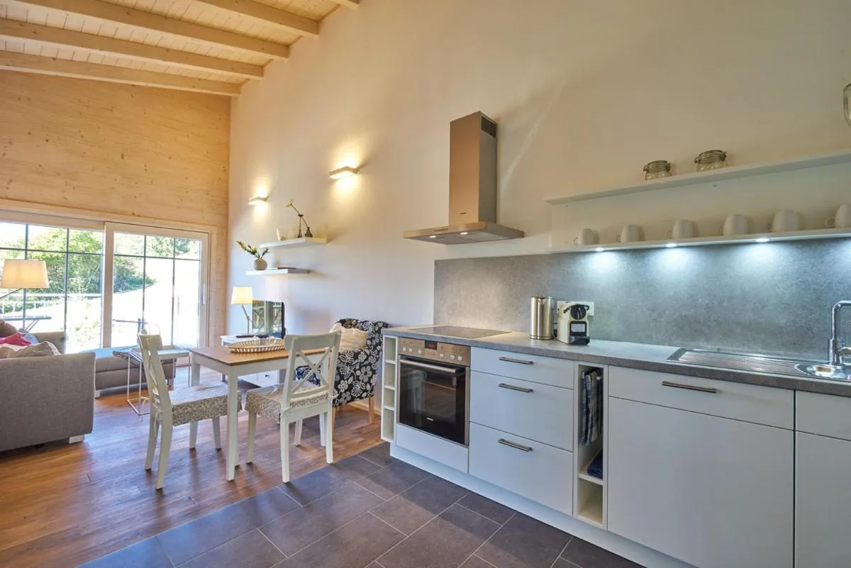 Kitchen or kitchenette in Alb Appartements