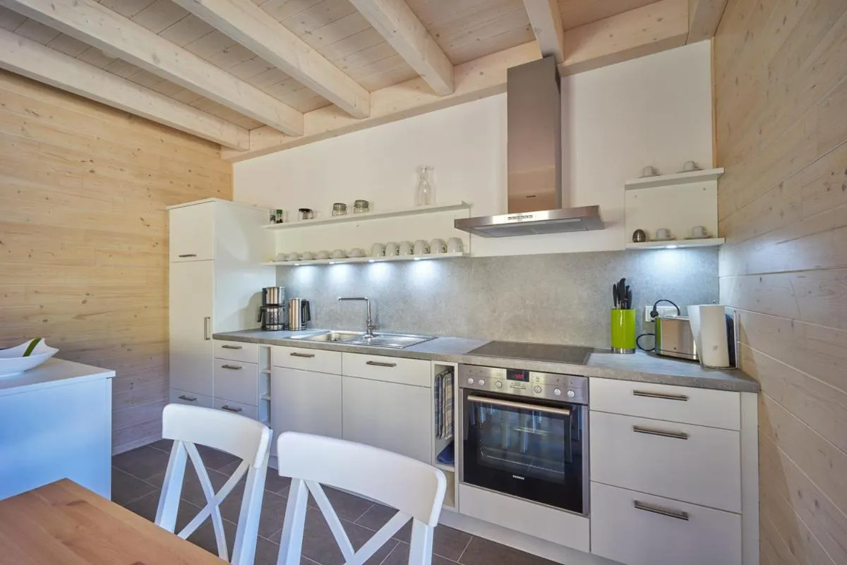 Kitchen or kitchenette in Alb Appartements