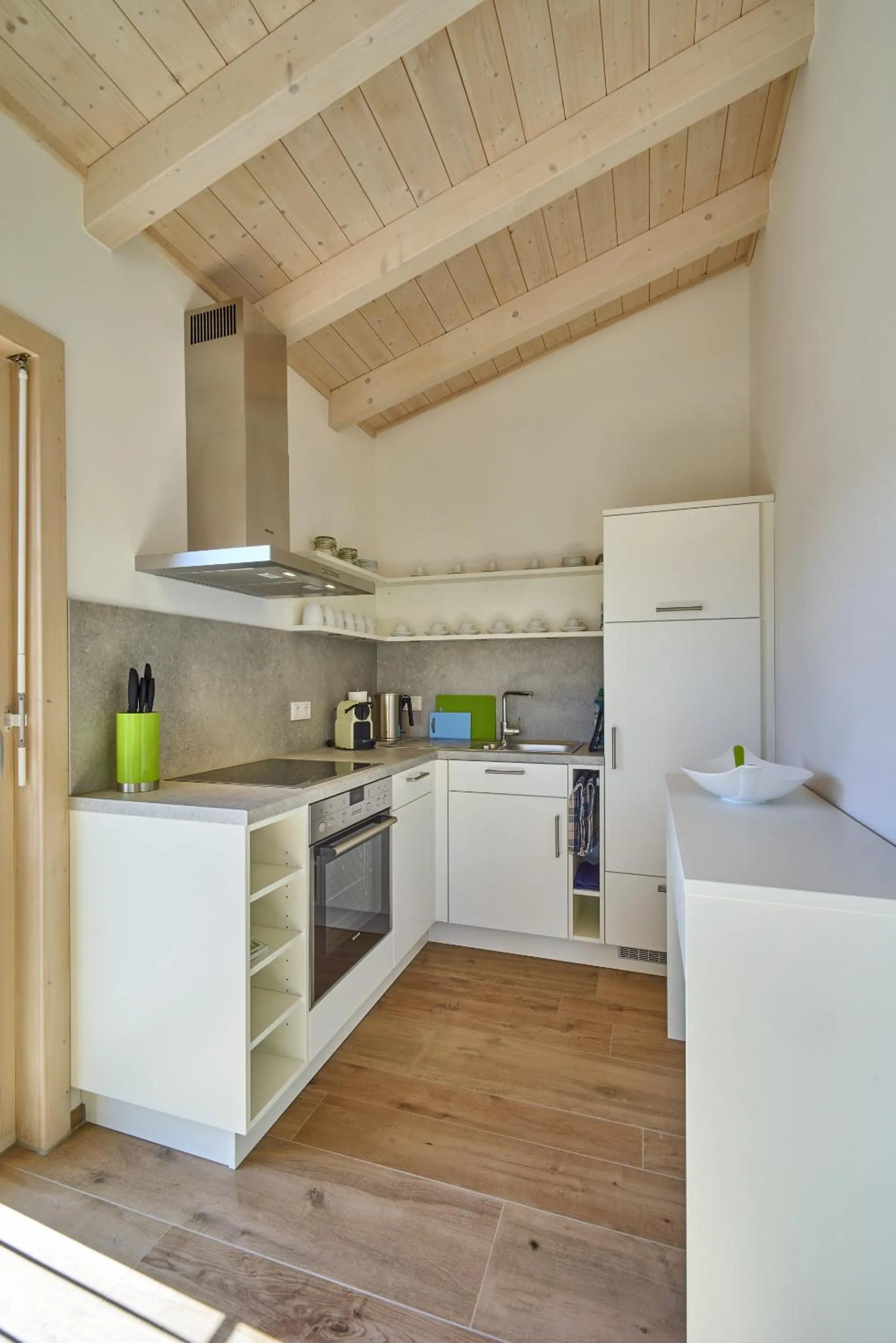 Kitchen or kitchenette in Alb Appartements