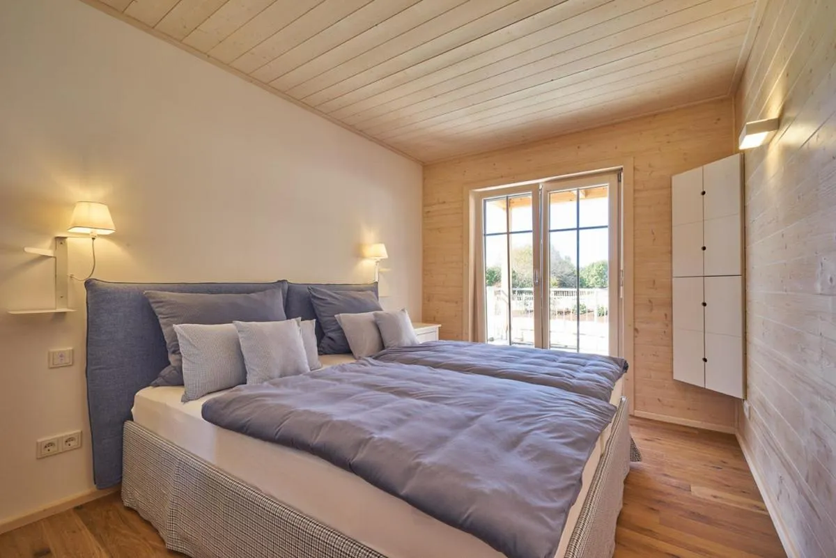 Bedroom, Bed in Alb Appartements