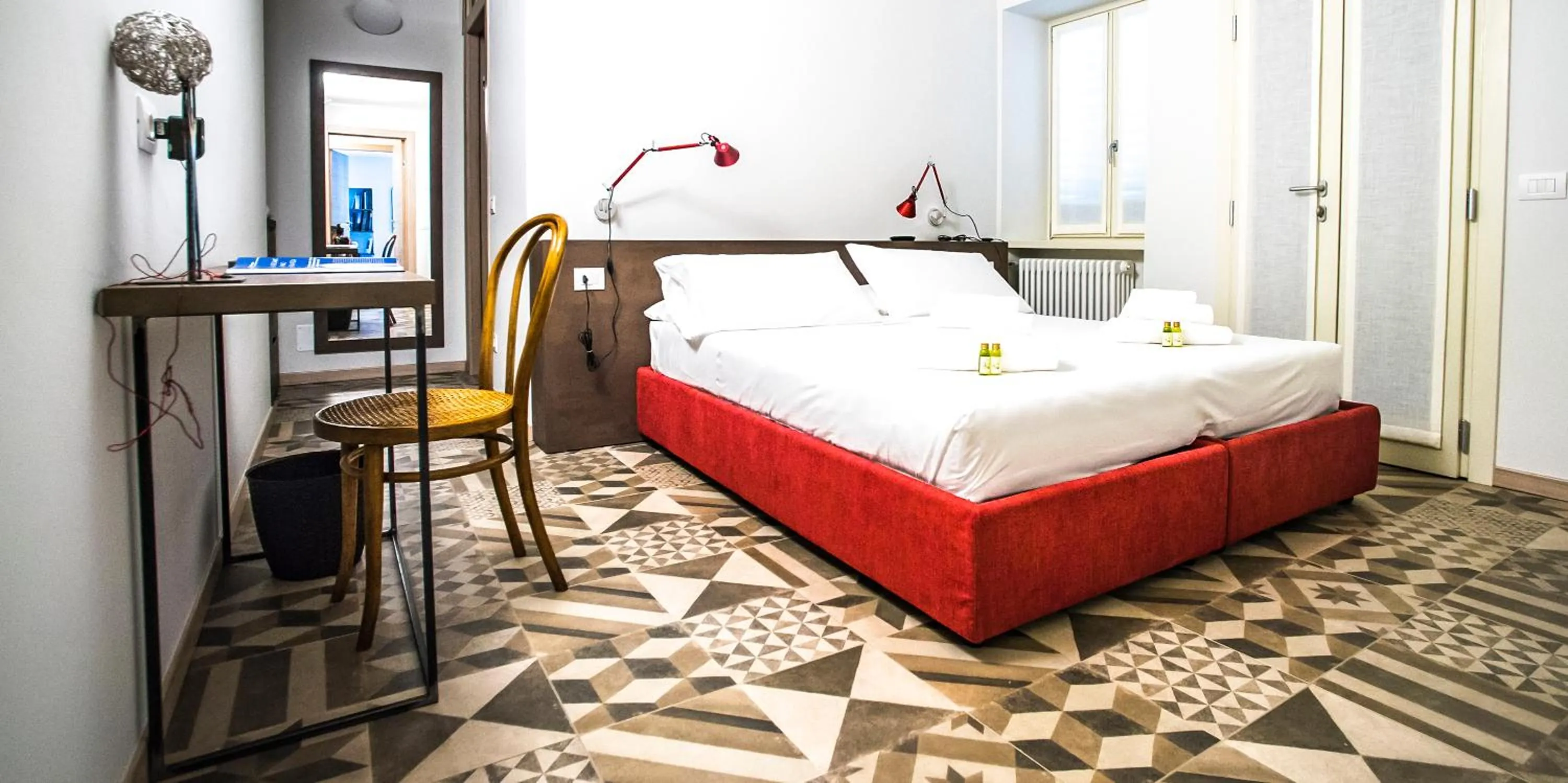 Photo of the whole room, Bed in Locanda Mimmo