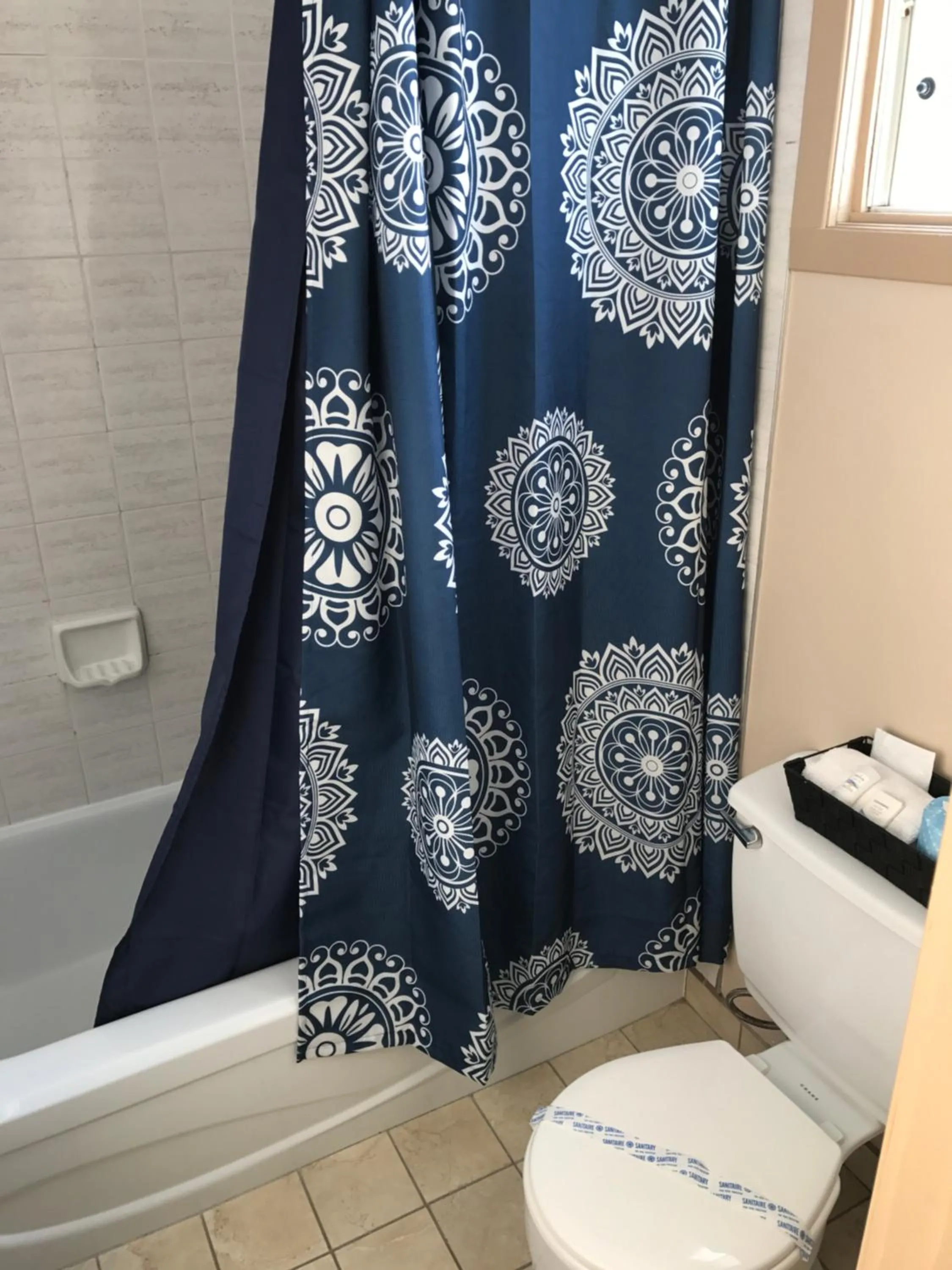 Bathroom in Motel Belle Riviere