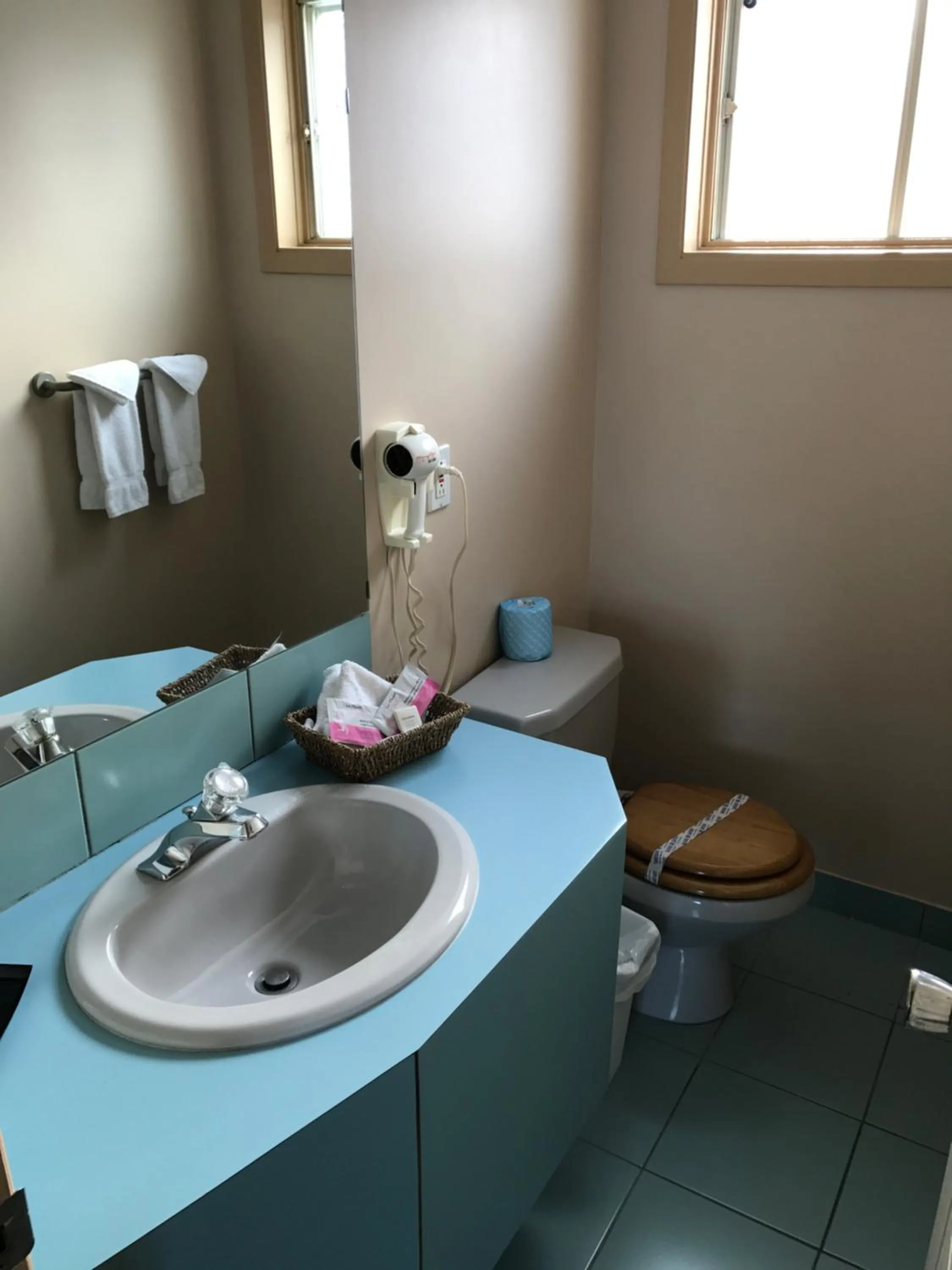 Bathroom in Motel Belle Riviere