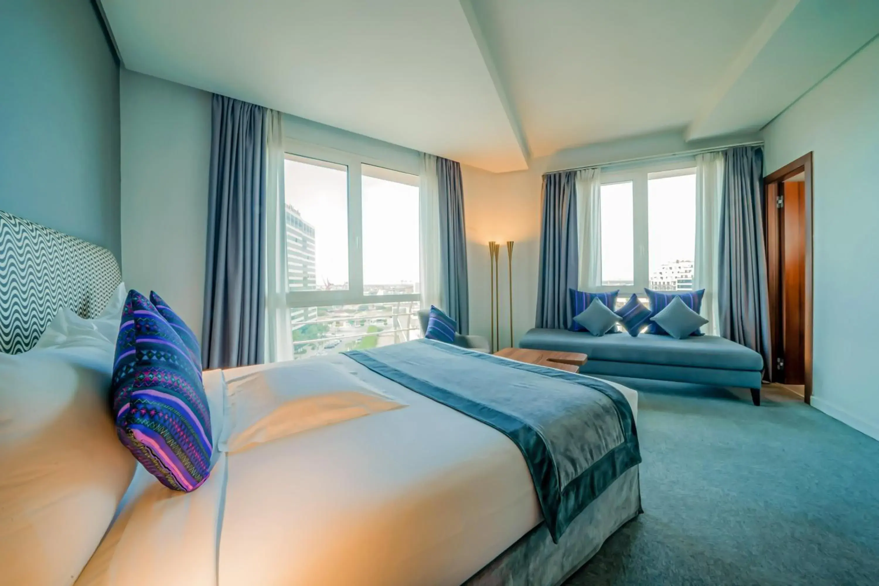 Bedroom, Bed in Kyriad Residence Casablanca Bedroom, Bed in Kyriad Residence Casablanca