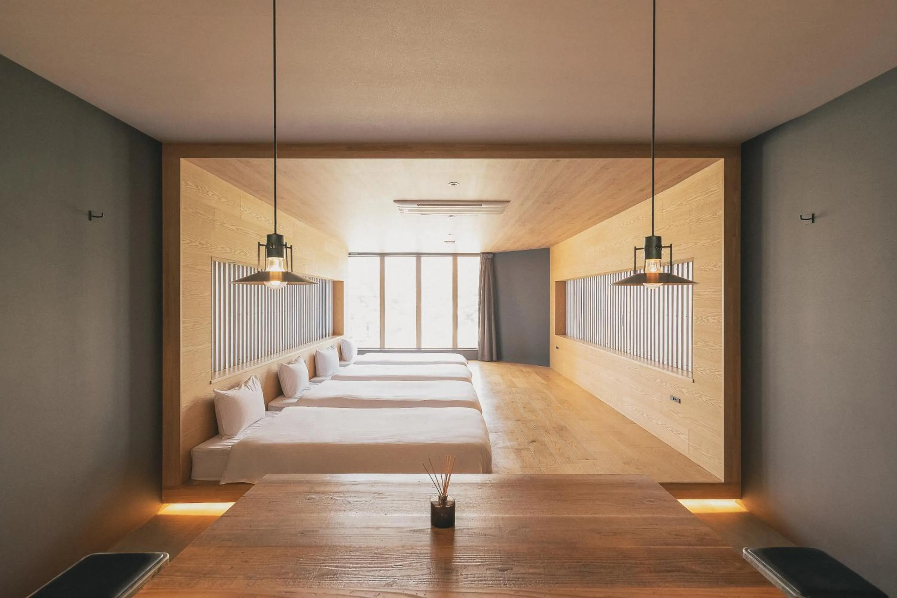 Bedroom, Bed in SEKAI HOTEL Deep Osaka Experience