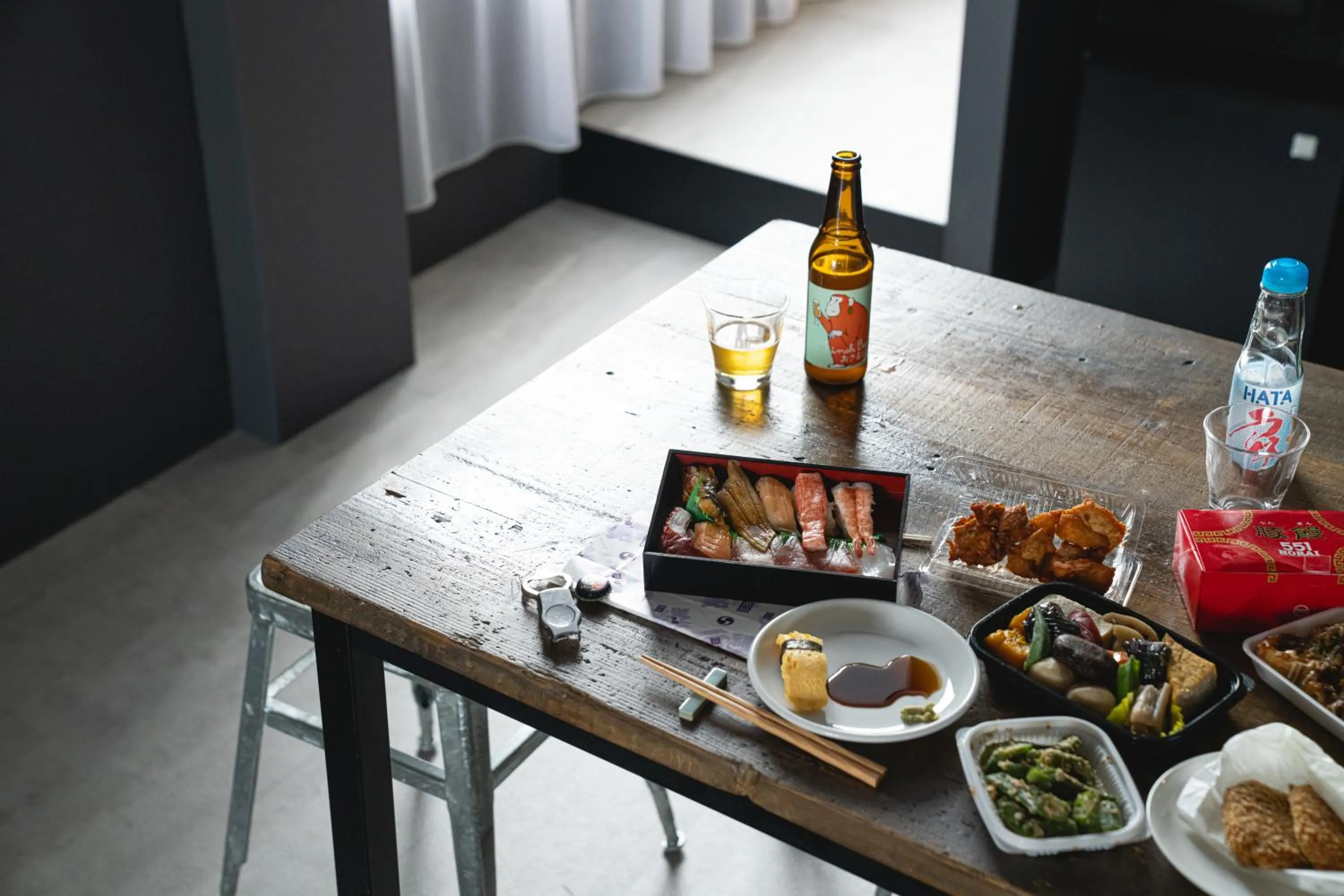 Living room in SEKAI HOTEL Deep Osaka Experience