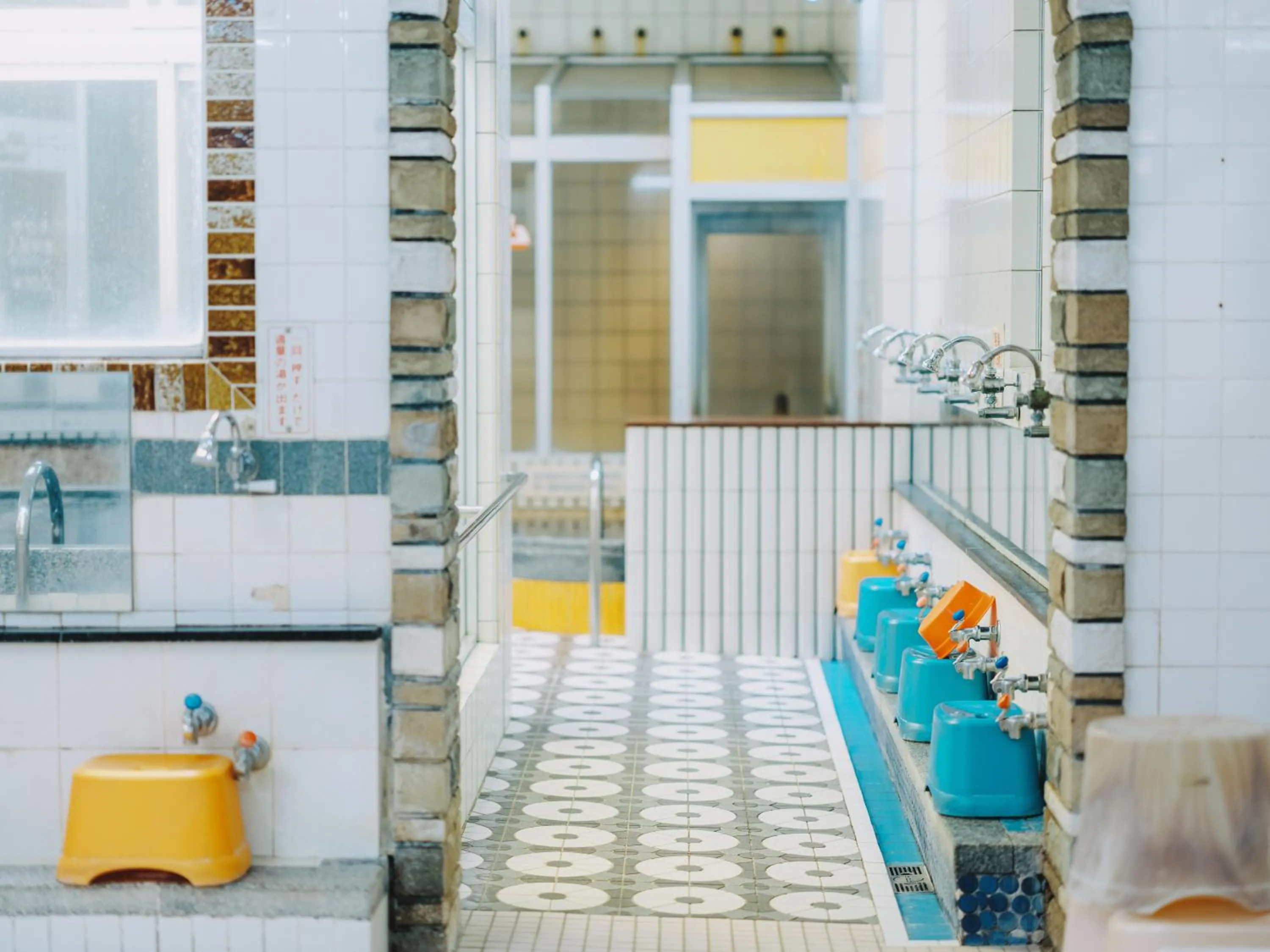 Public Bath in SEKAI HOTEL Deep Osaka Experience