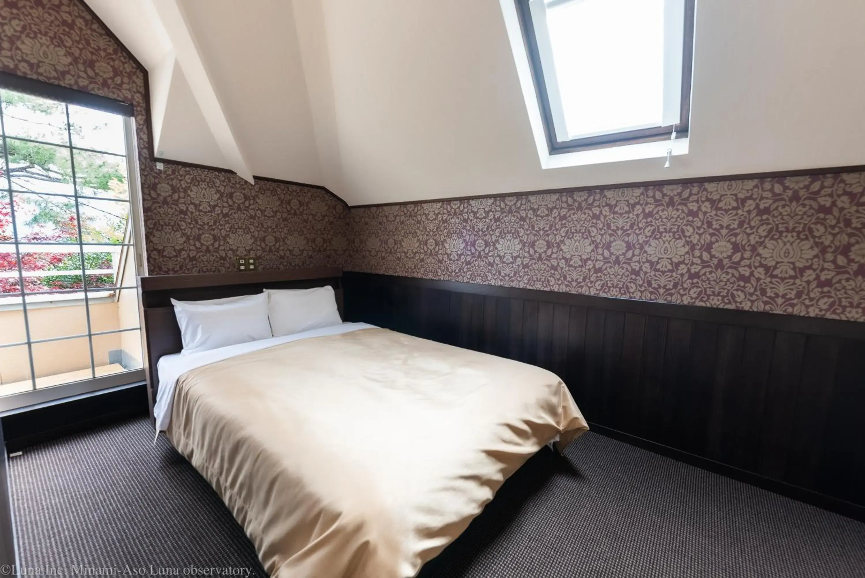 Bedroom, Bed in Minami Aso Luna Observatory Auberge Mori no Atelier Bedroom, Bed in Minami Aso Luna Observatory Auberge Mori no Atelier