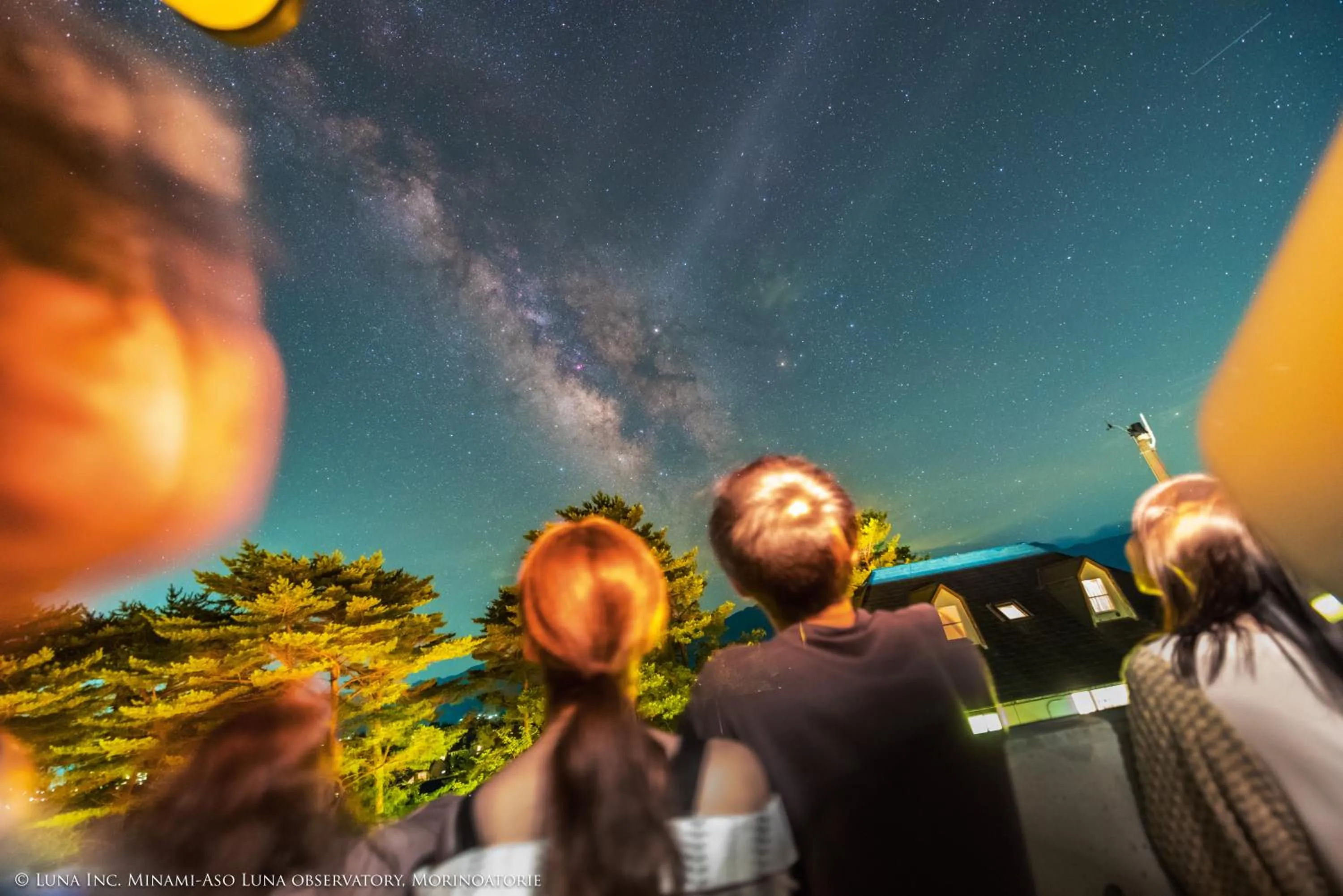 Night in Minami Aso Luna Observatory Auberge Mori no Atelier