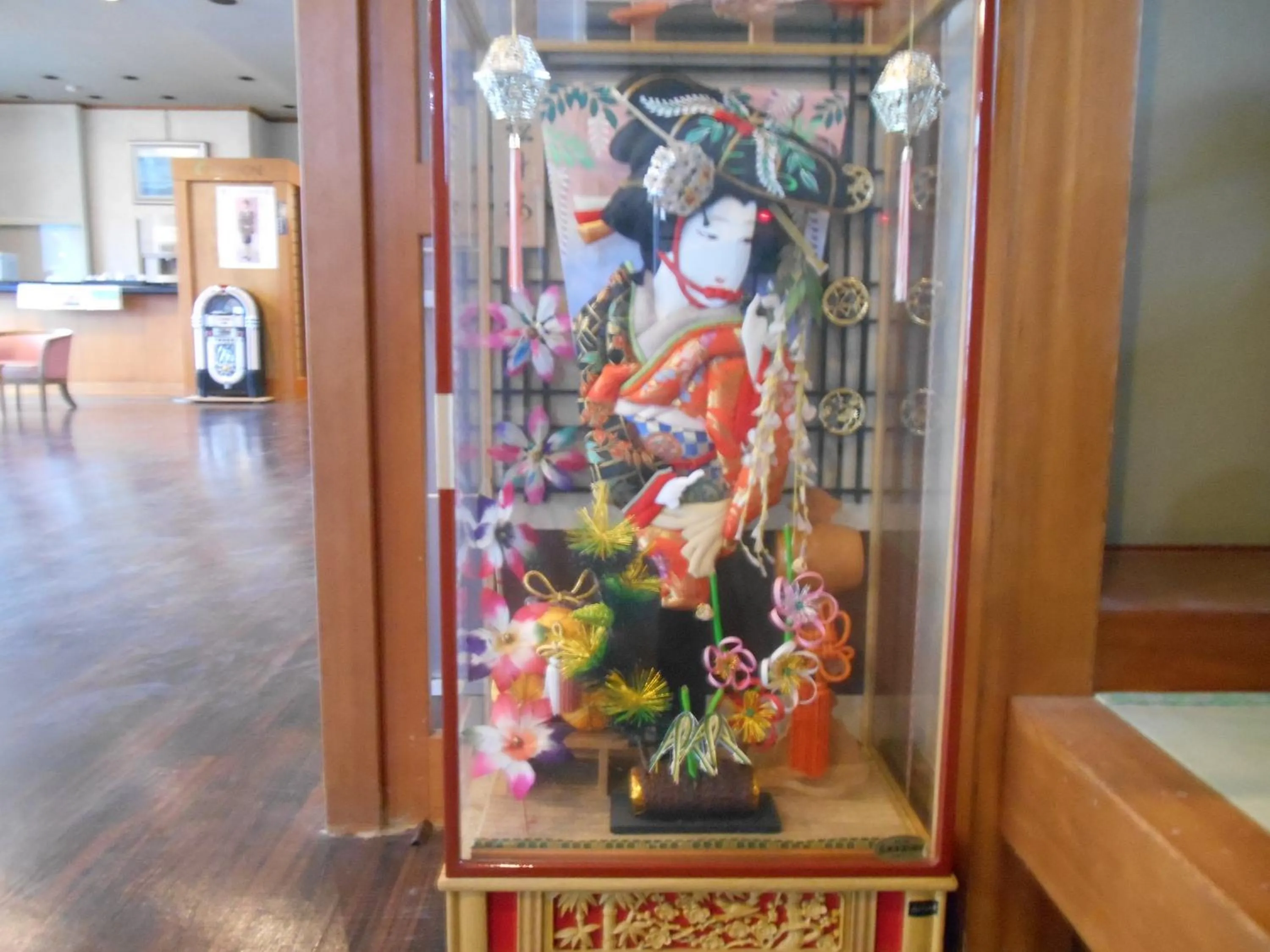 Decorative detail in kinugawaonsen Fukumatsu