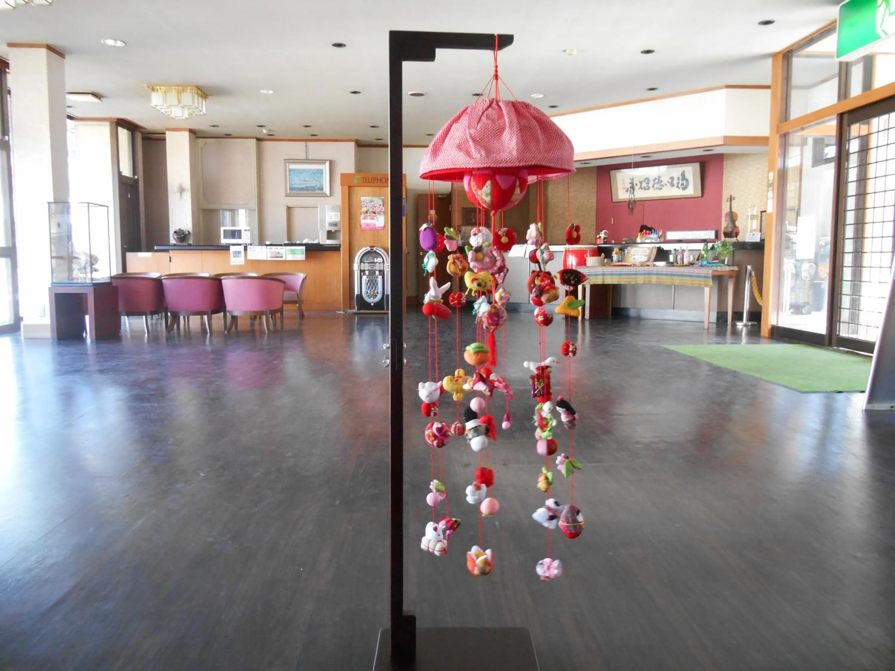 Lobby or reception in kinugawaonsen Fukumatsu