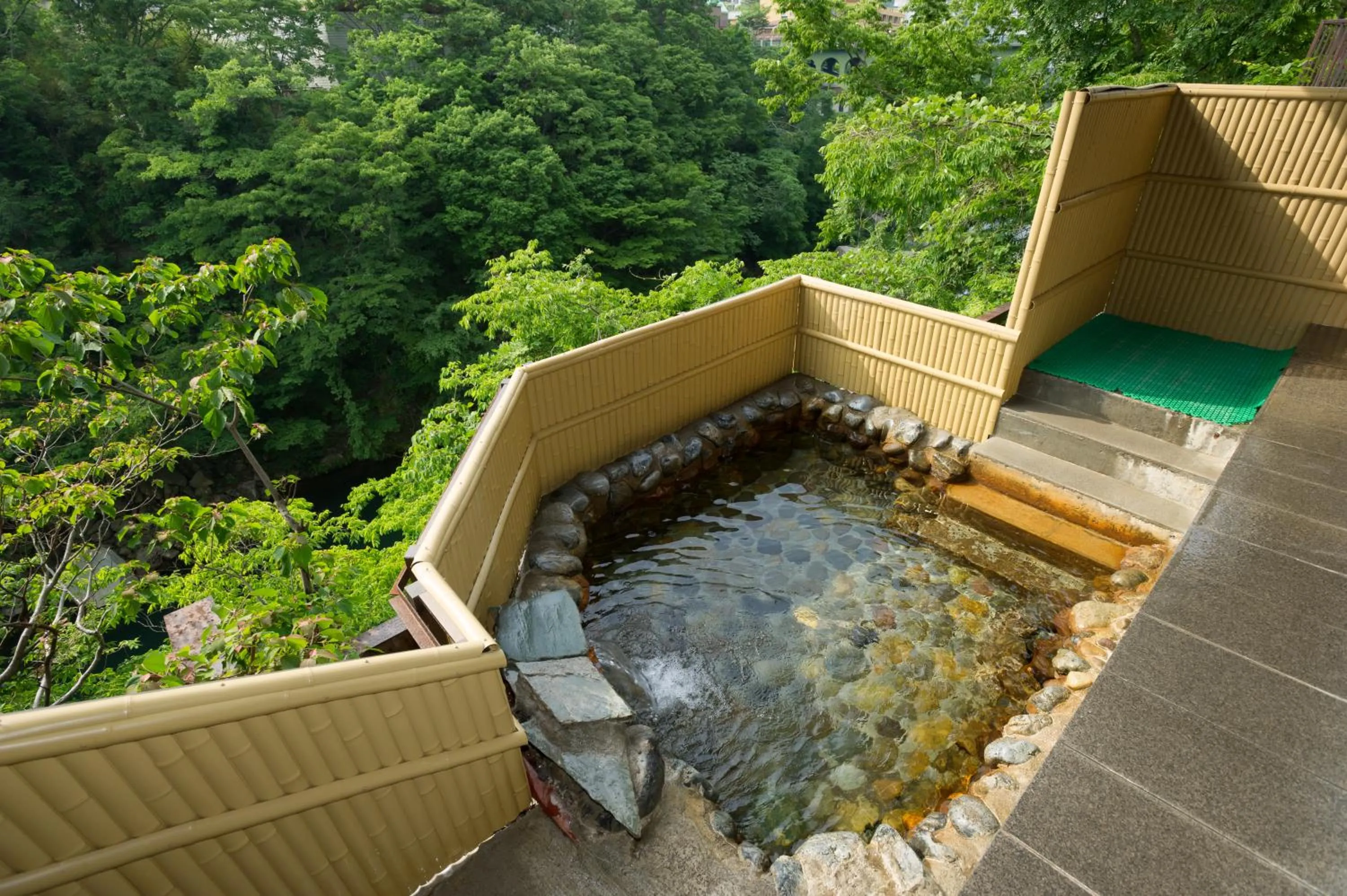 Hot Spring Bath in kinugawaonsen Fukumatsu