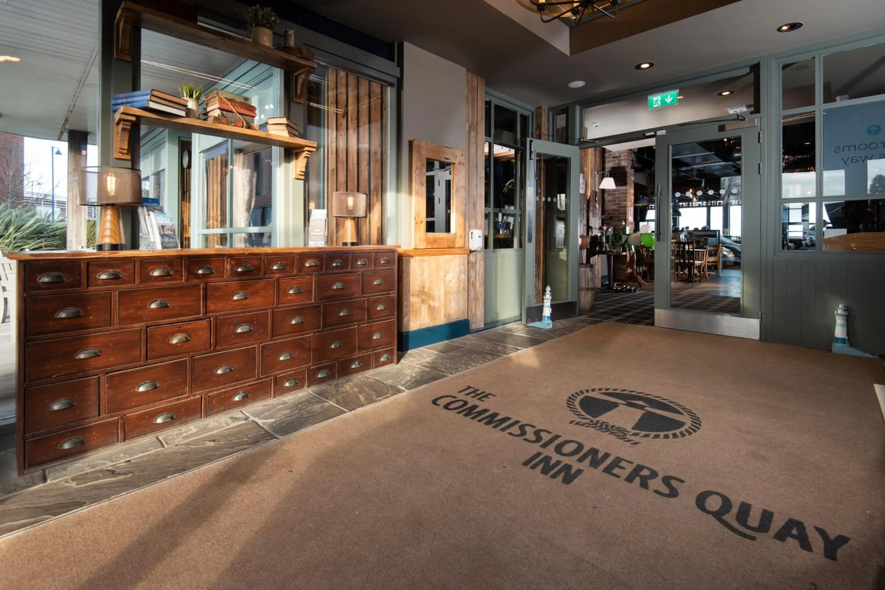 Lobby or reception in The Commissioners Quay Inn - The Inn Collection Group