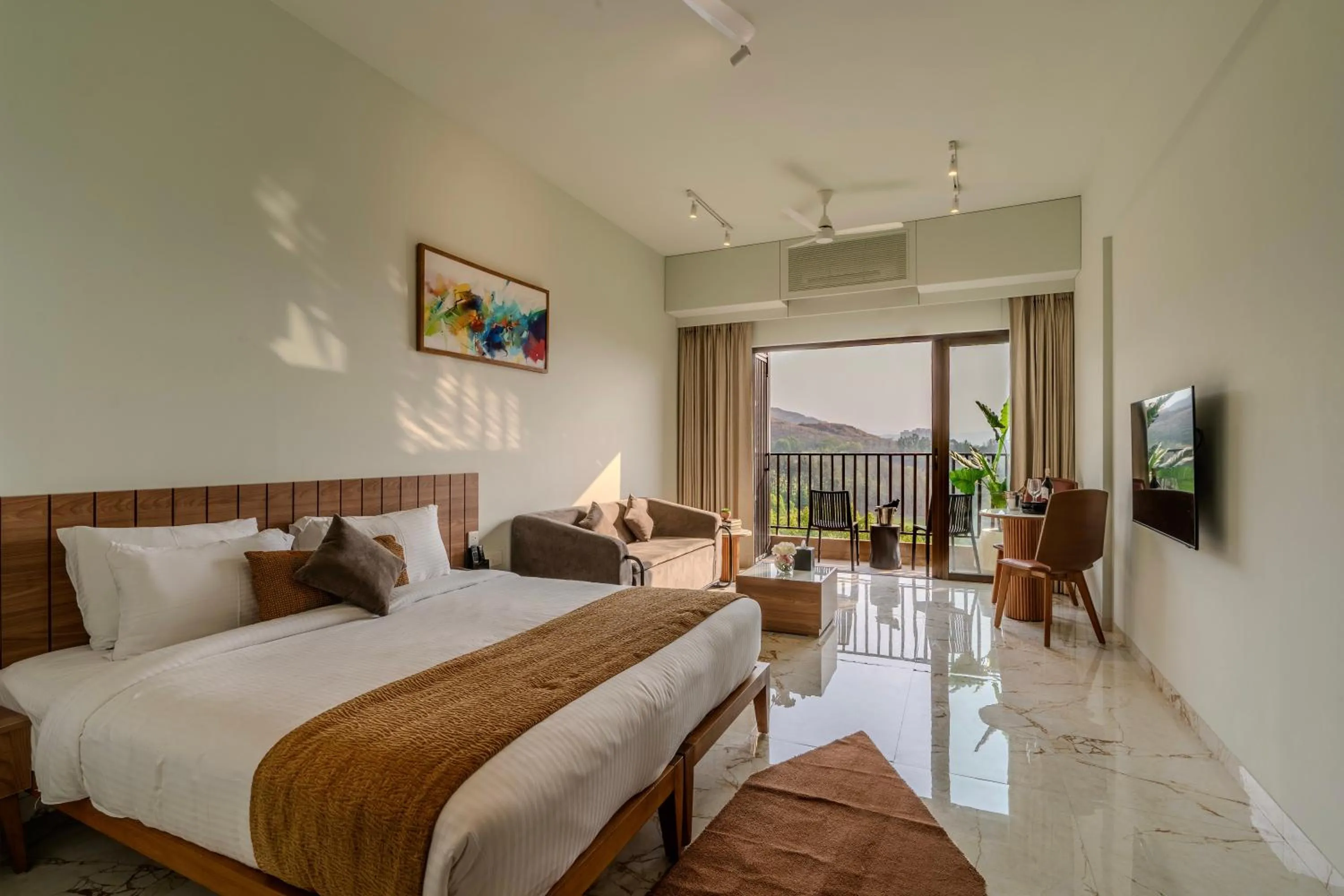 Bed in Oxford Golf Resort