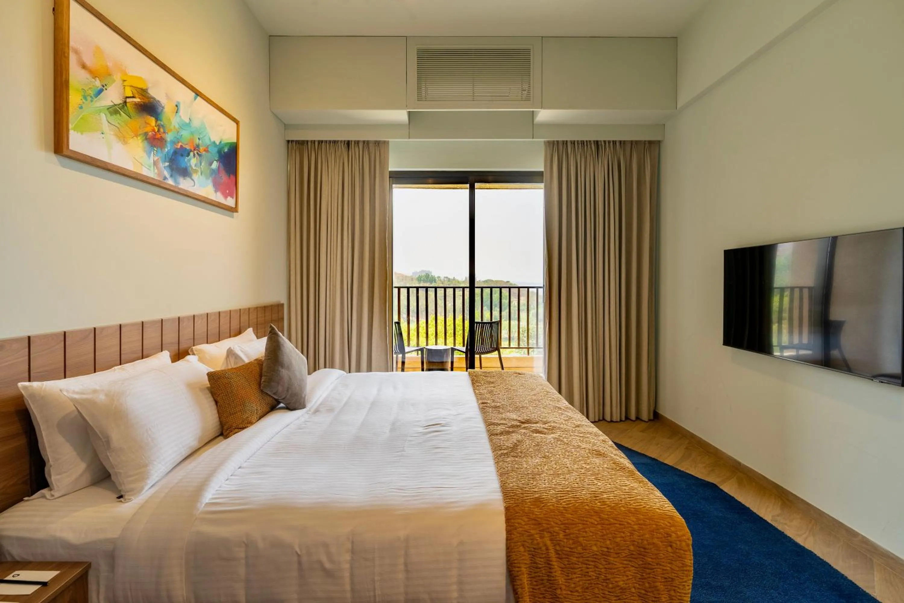 Bed in Oxford Golf Resort