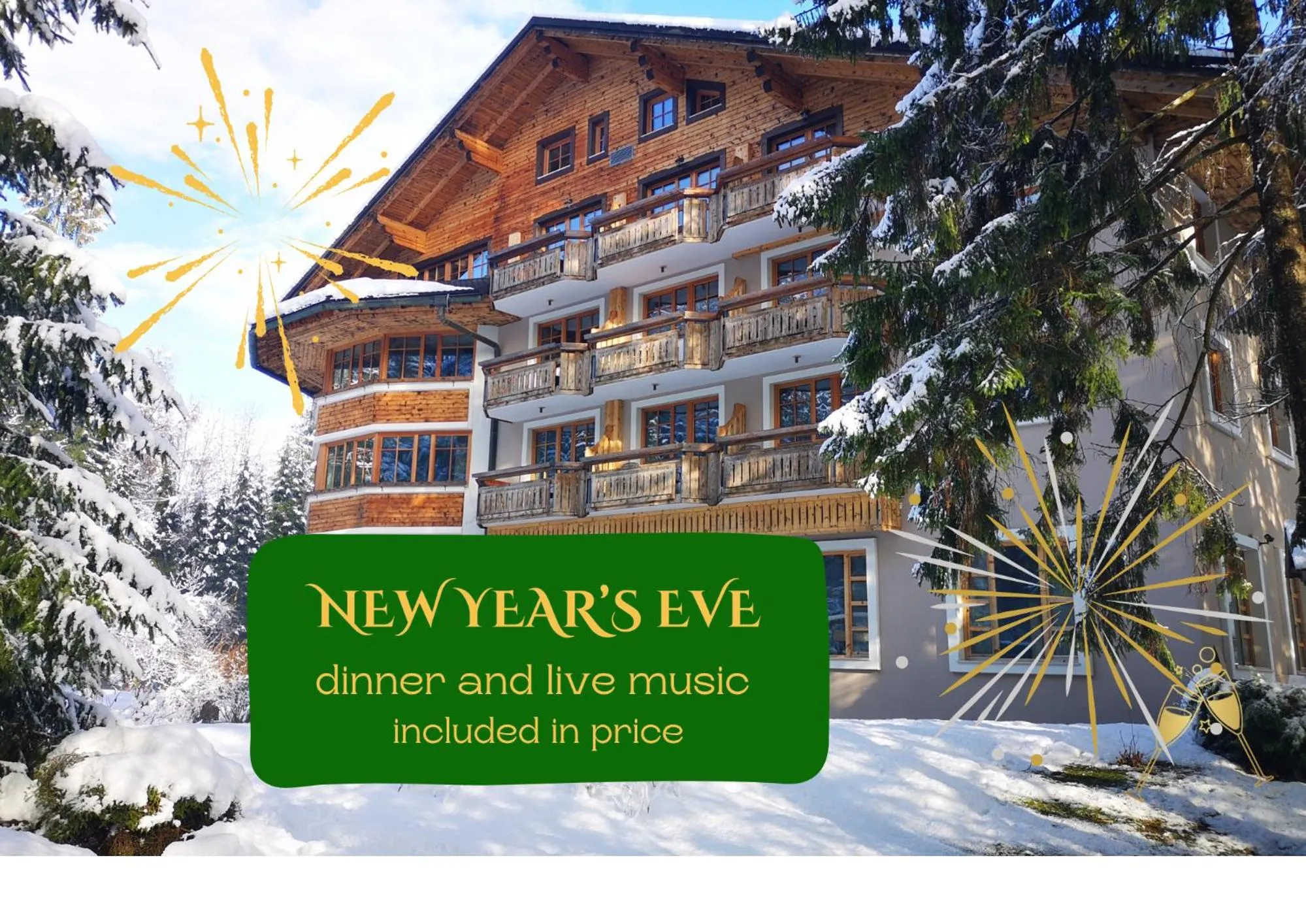 Property building in Ribno Alpine Hotel