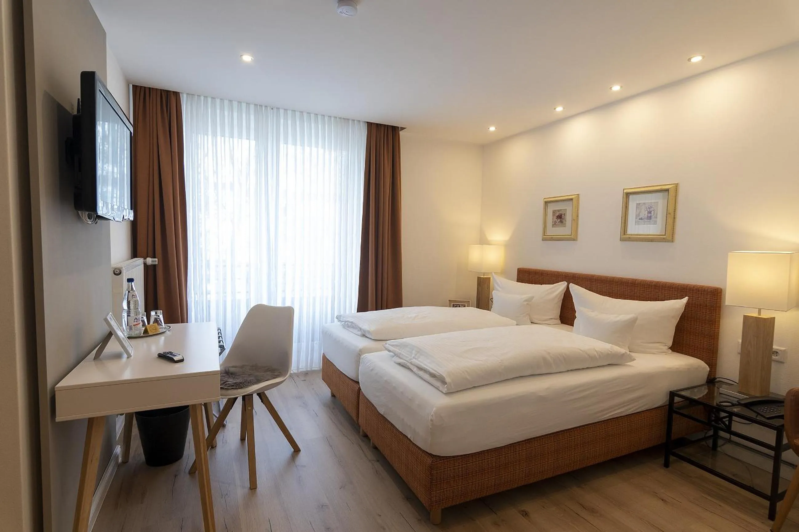 Bed in Hotel-Restaurant Schettel