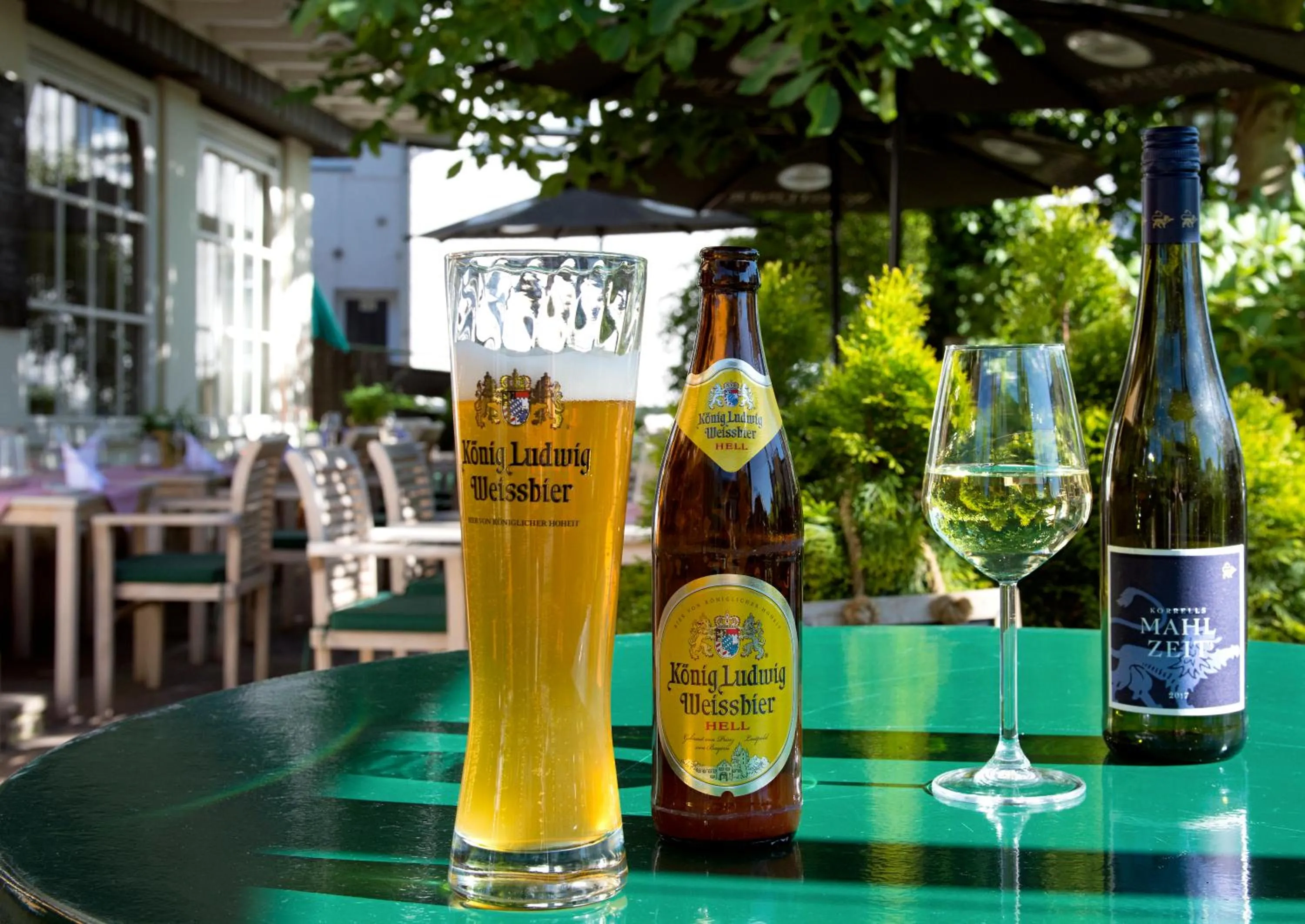 Alcoholic drinks in Hotel-Restaurant Schettel