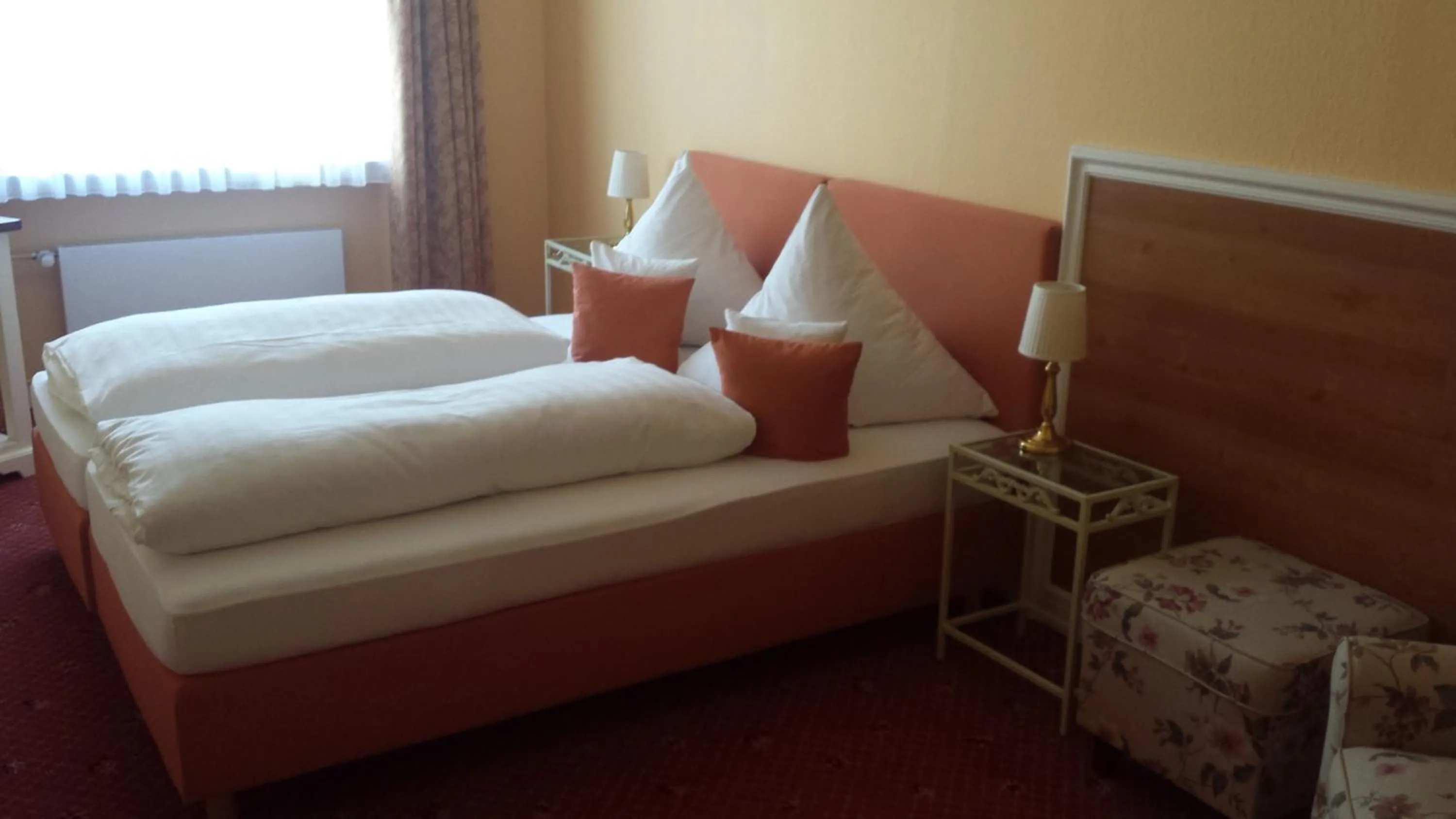 Bed in Hotel-Restaurant Schettel