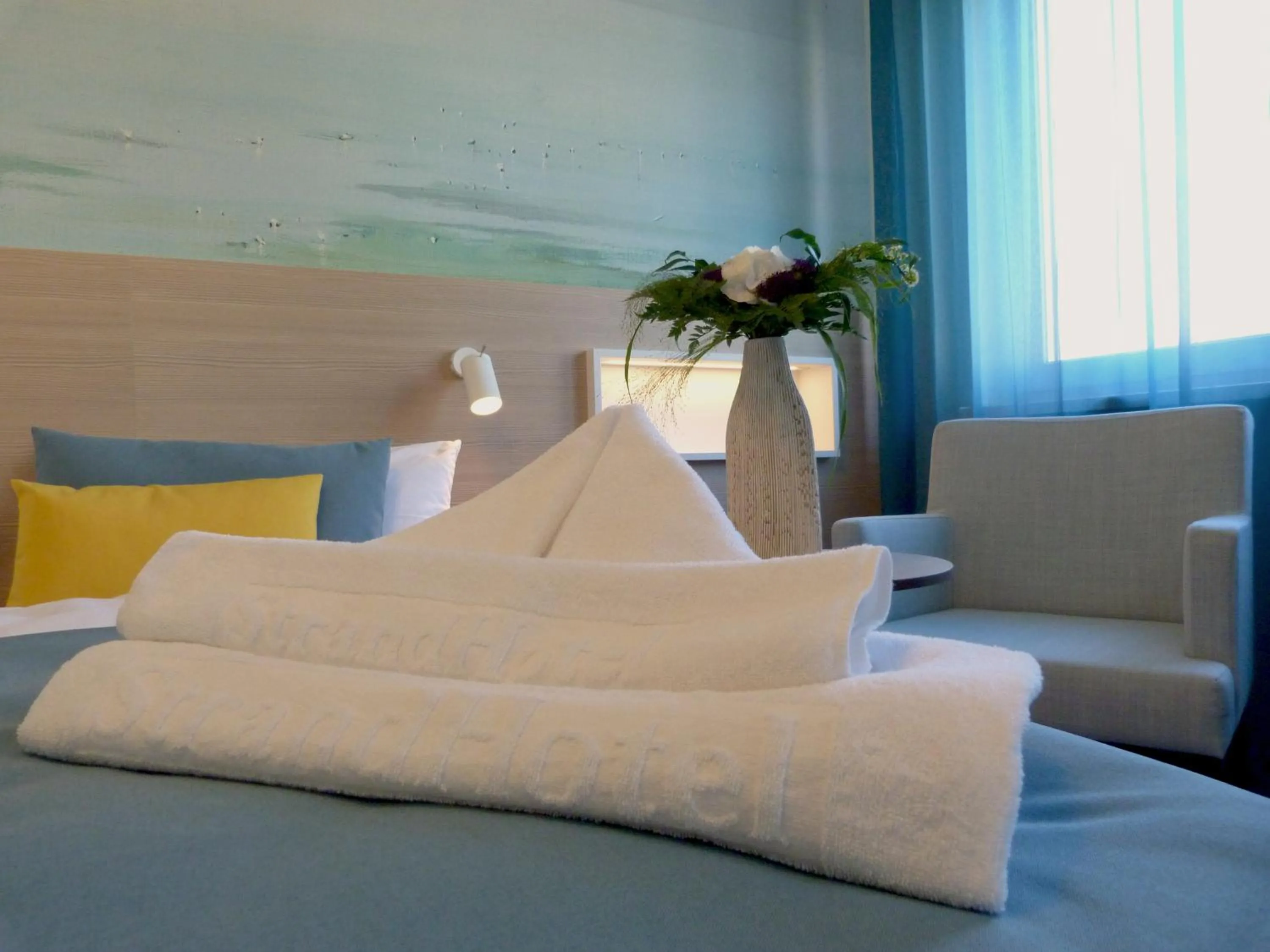 Decorative detail, Bed in Strandhotel Graal-Müritz