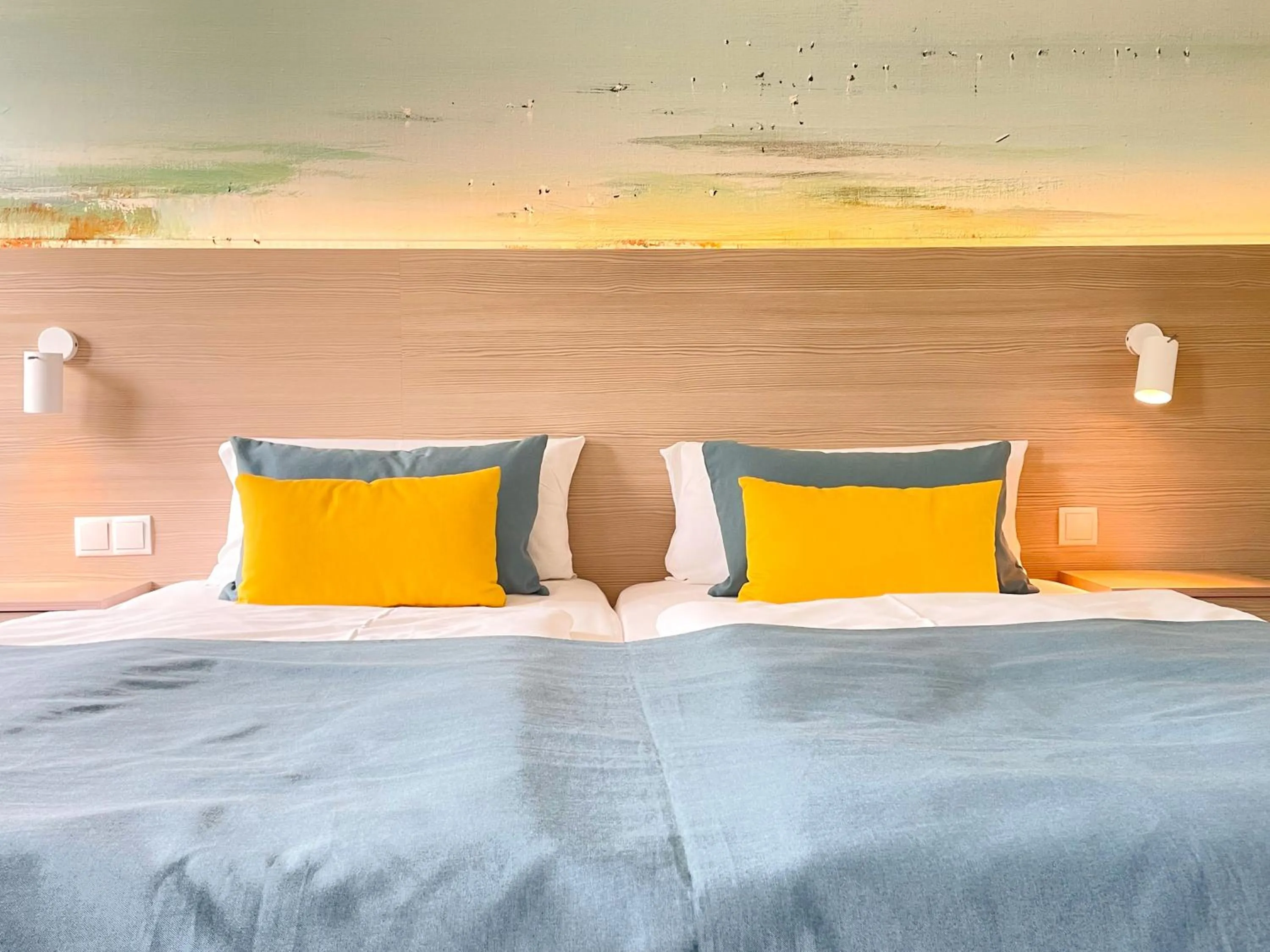 Bed in Strandhotel Graal-Müritz