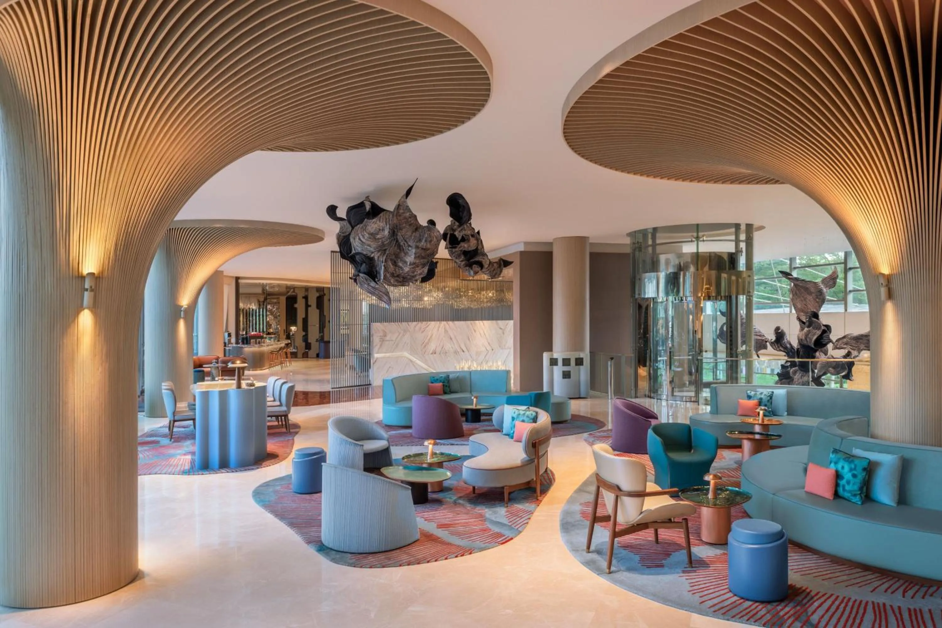 Lobby or reception in W Singapore - Sentosa Cove, Newly Renovated