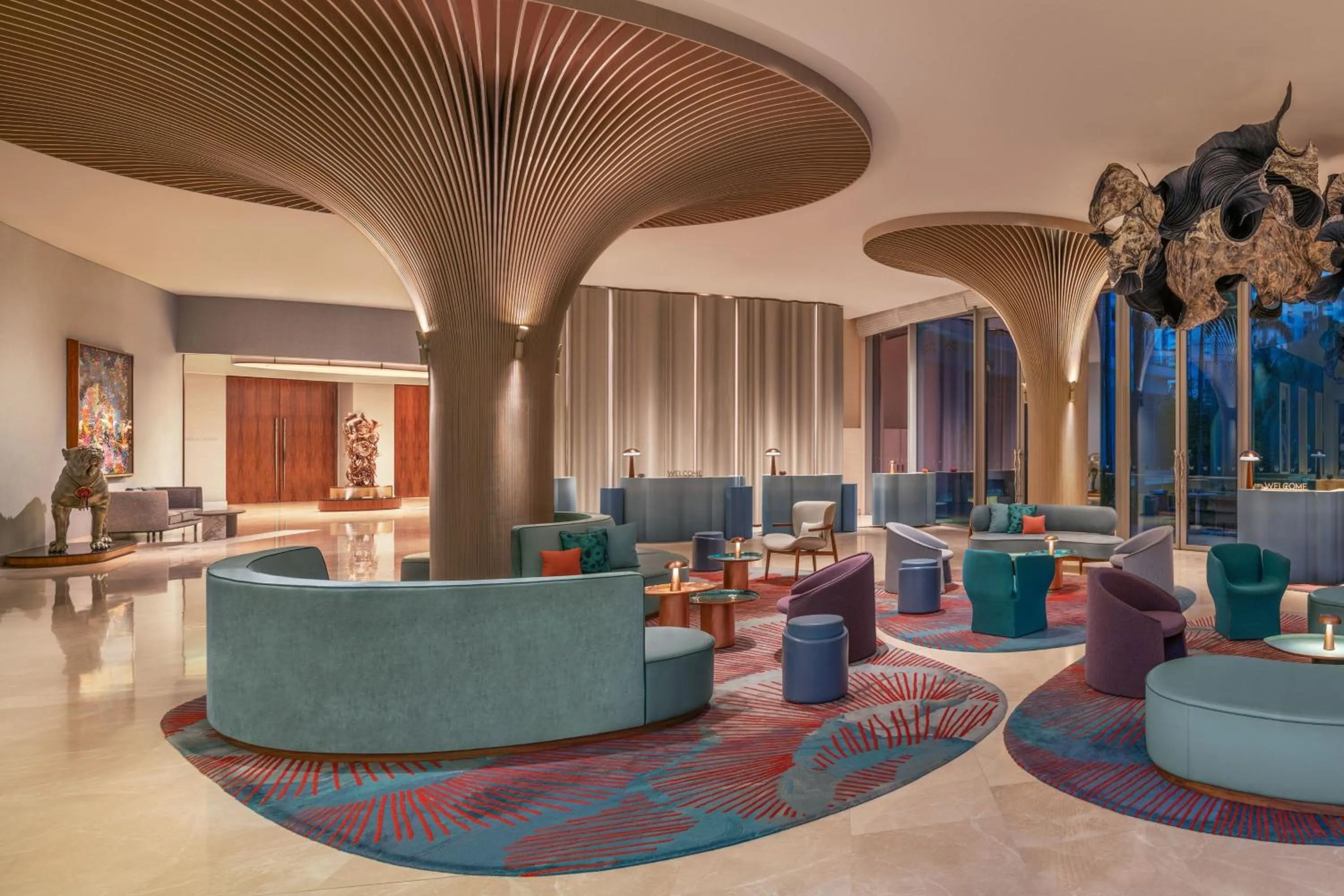 Lobby or reception in W Singapore - Sentosa Cove, Newly Renovated