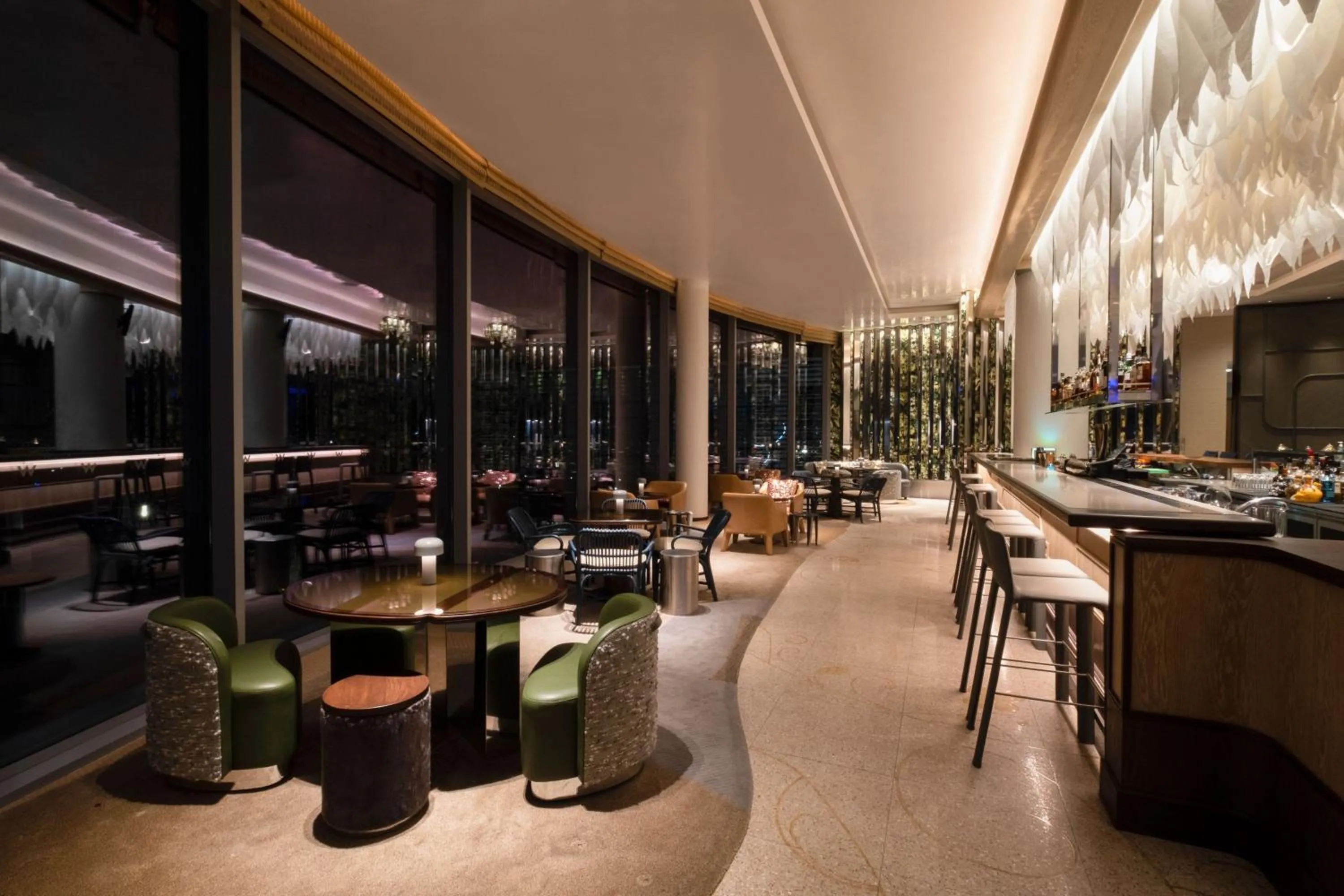 Lounge or bar in W Singapore - Sentosa Cove, Newly Renovated