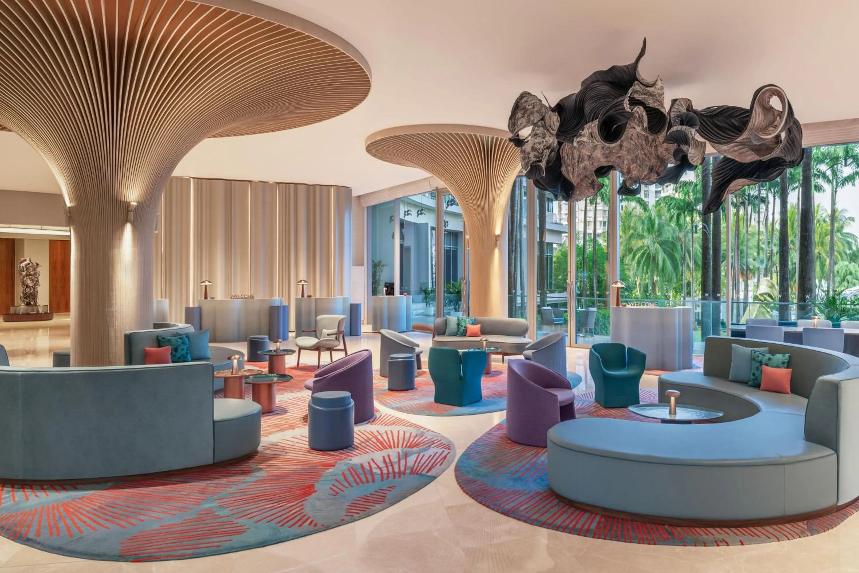 Lobby or reception in W Singapore - Sentosa Cove, Newly Renovated