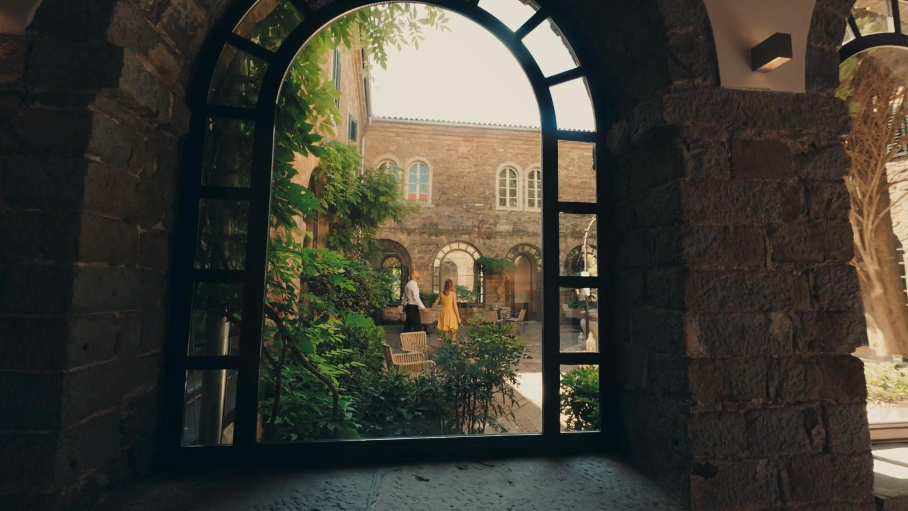 Inner courtyard view in Hotel Convent - Hotel & Resort Adria Ankaran