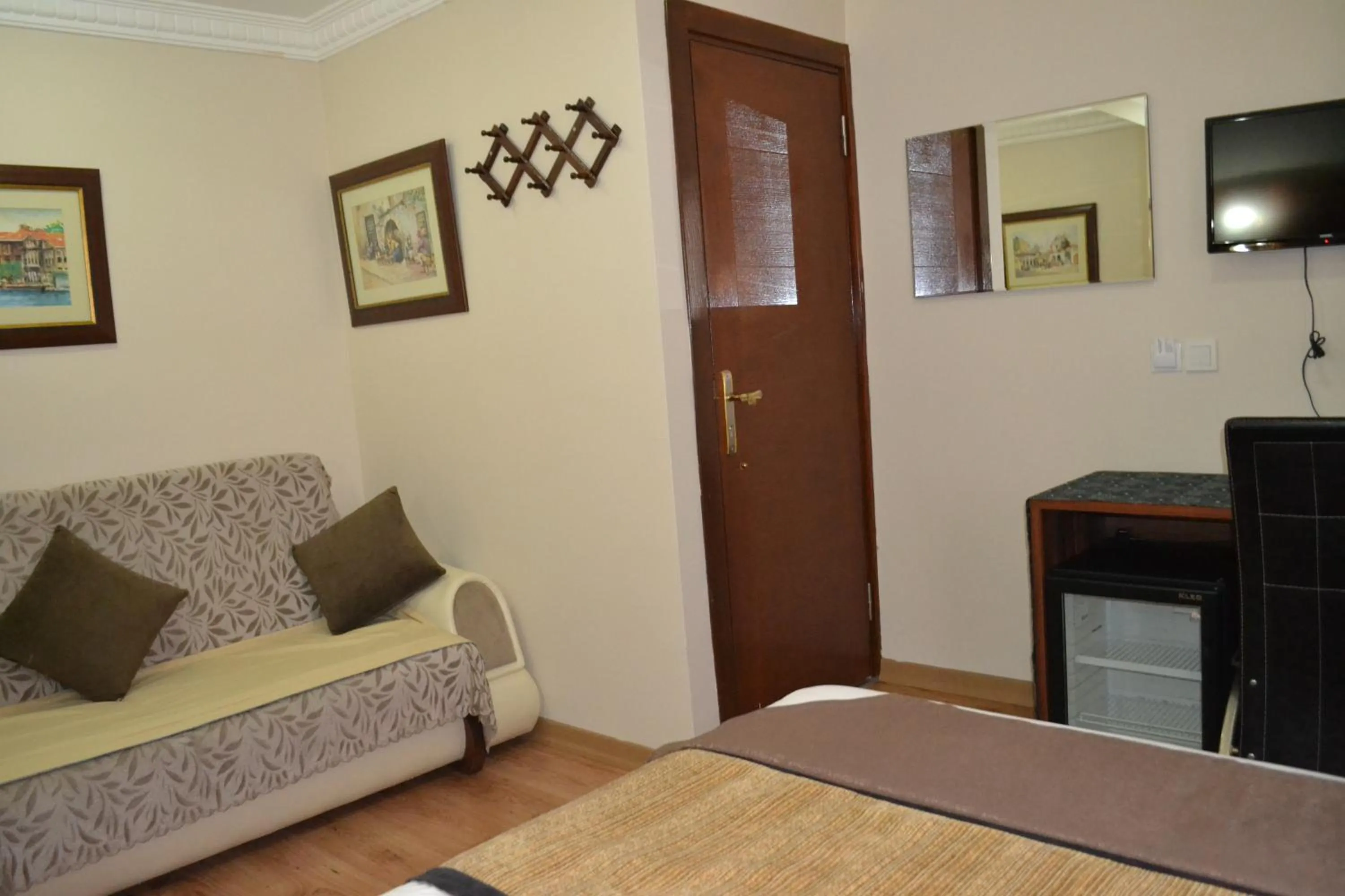 Bed in Grand Fatih Hotel