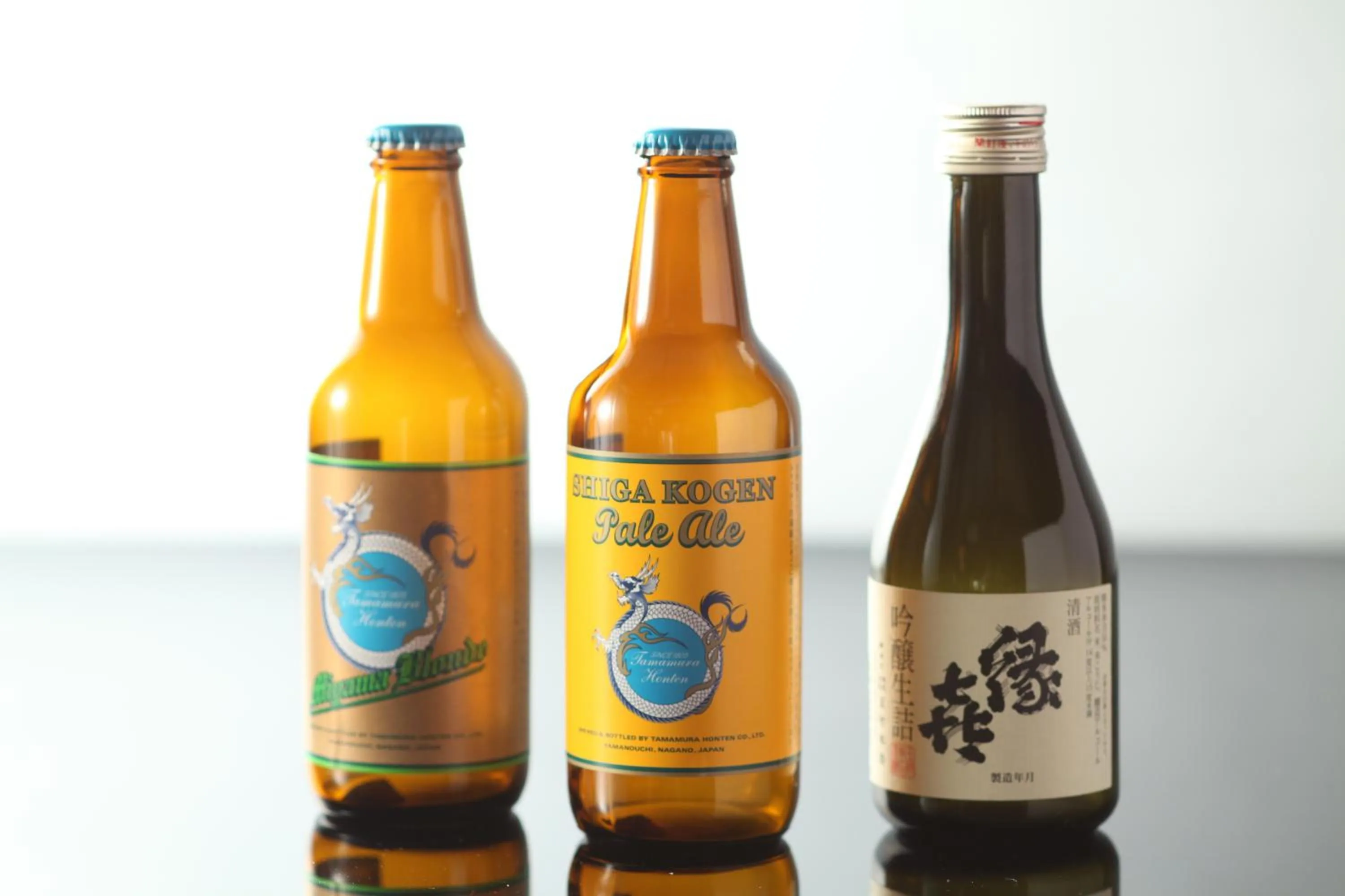 Drinks in Yudanaka Yumoto