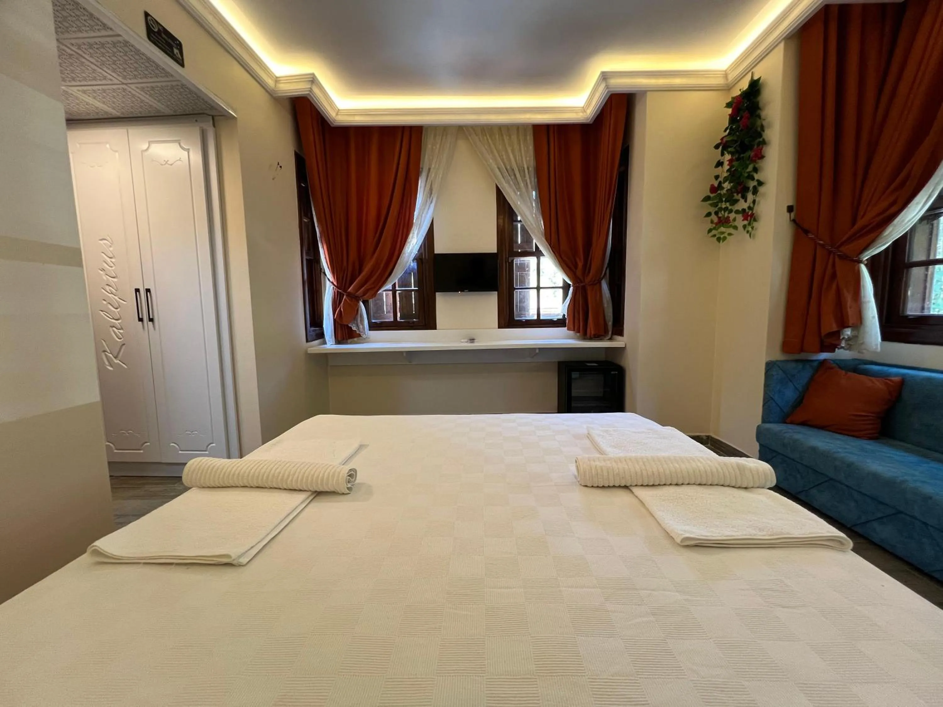 Bed in Kaliptus Hotel