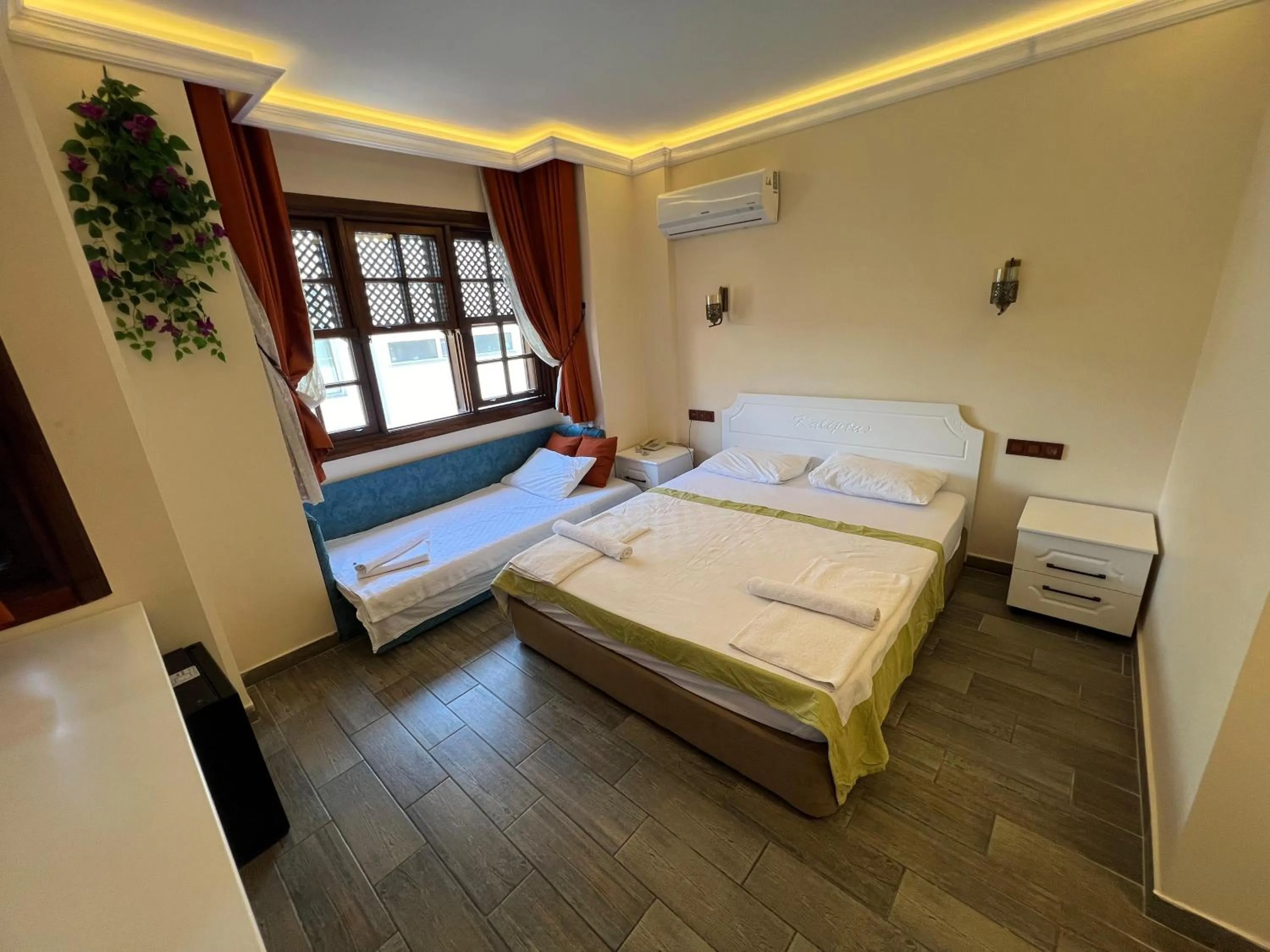 Bed in Kaliptus Hotel