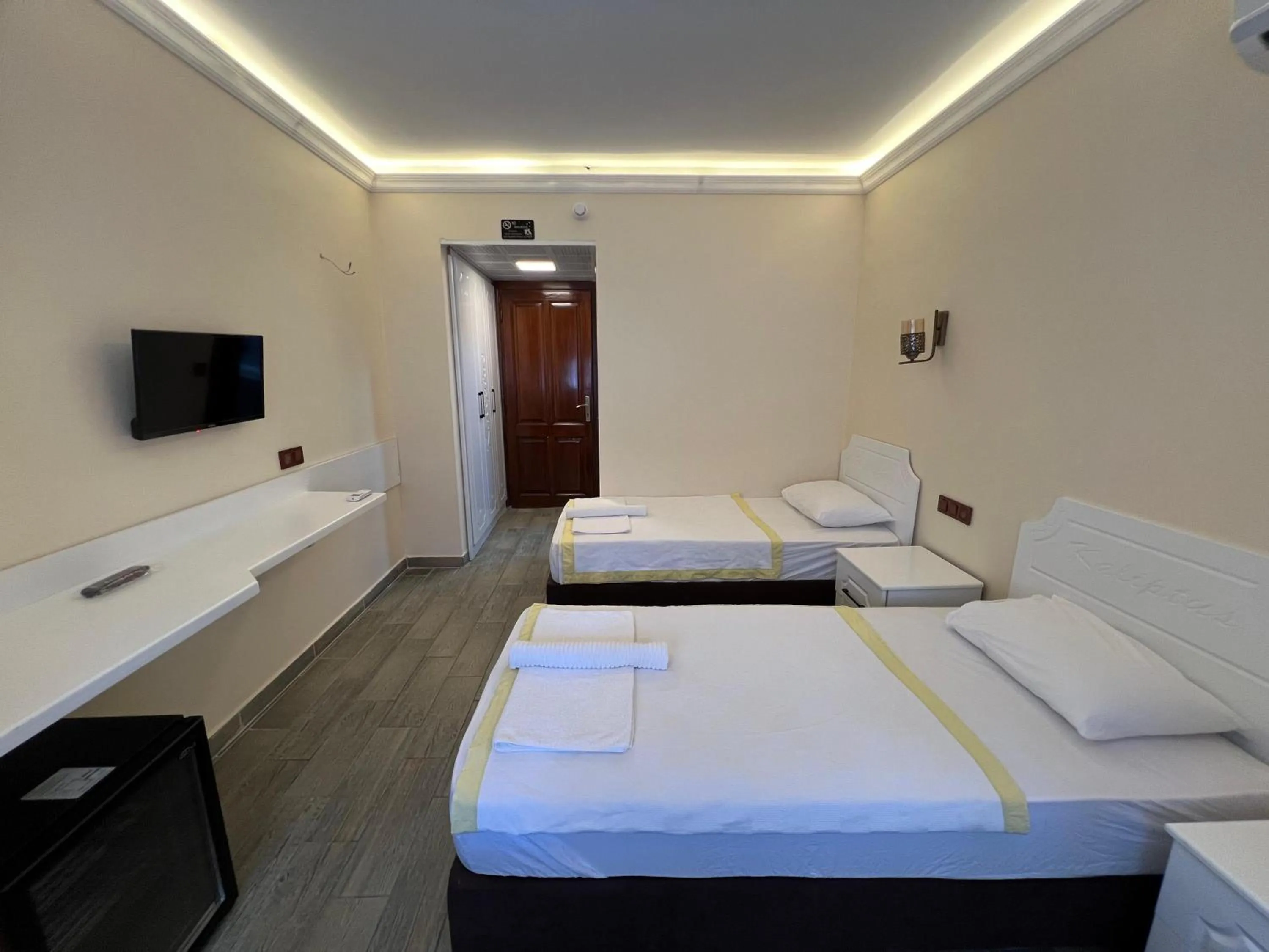 Bed in Kaliptus Hotel