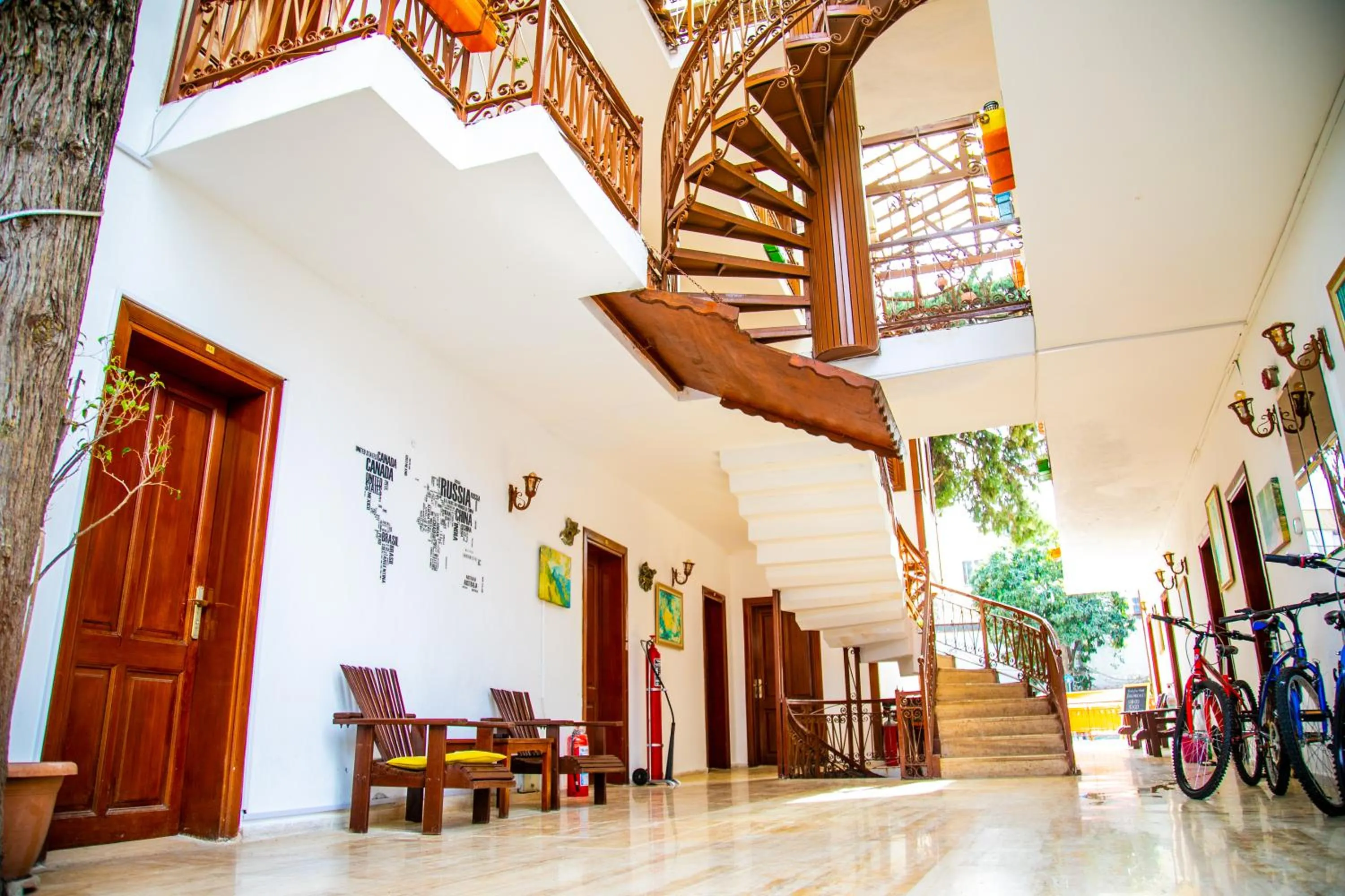 Facade/entrance in Kaliptus Hotel