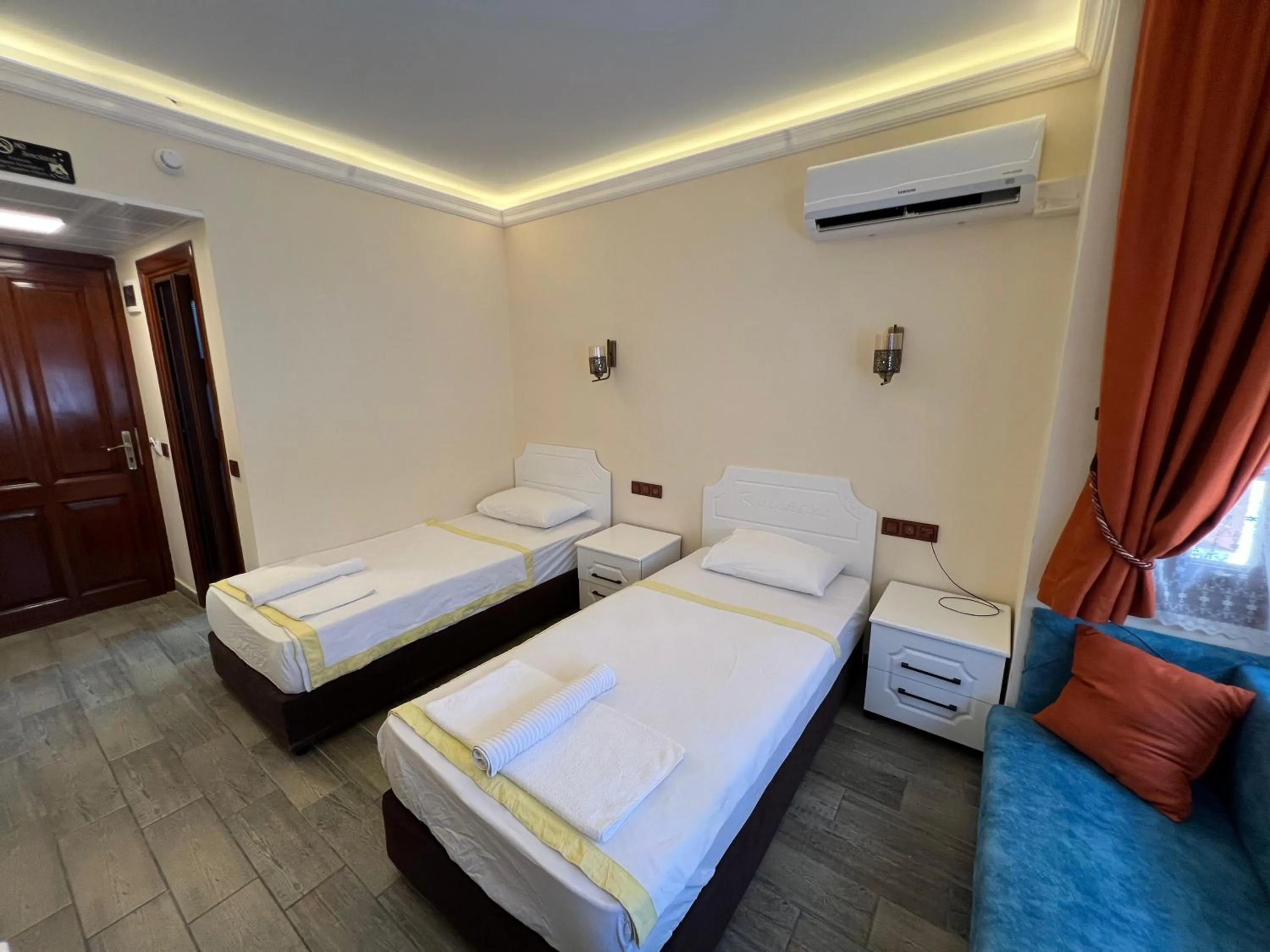 Bed in Kaliptus Hotel