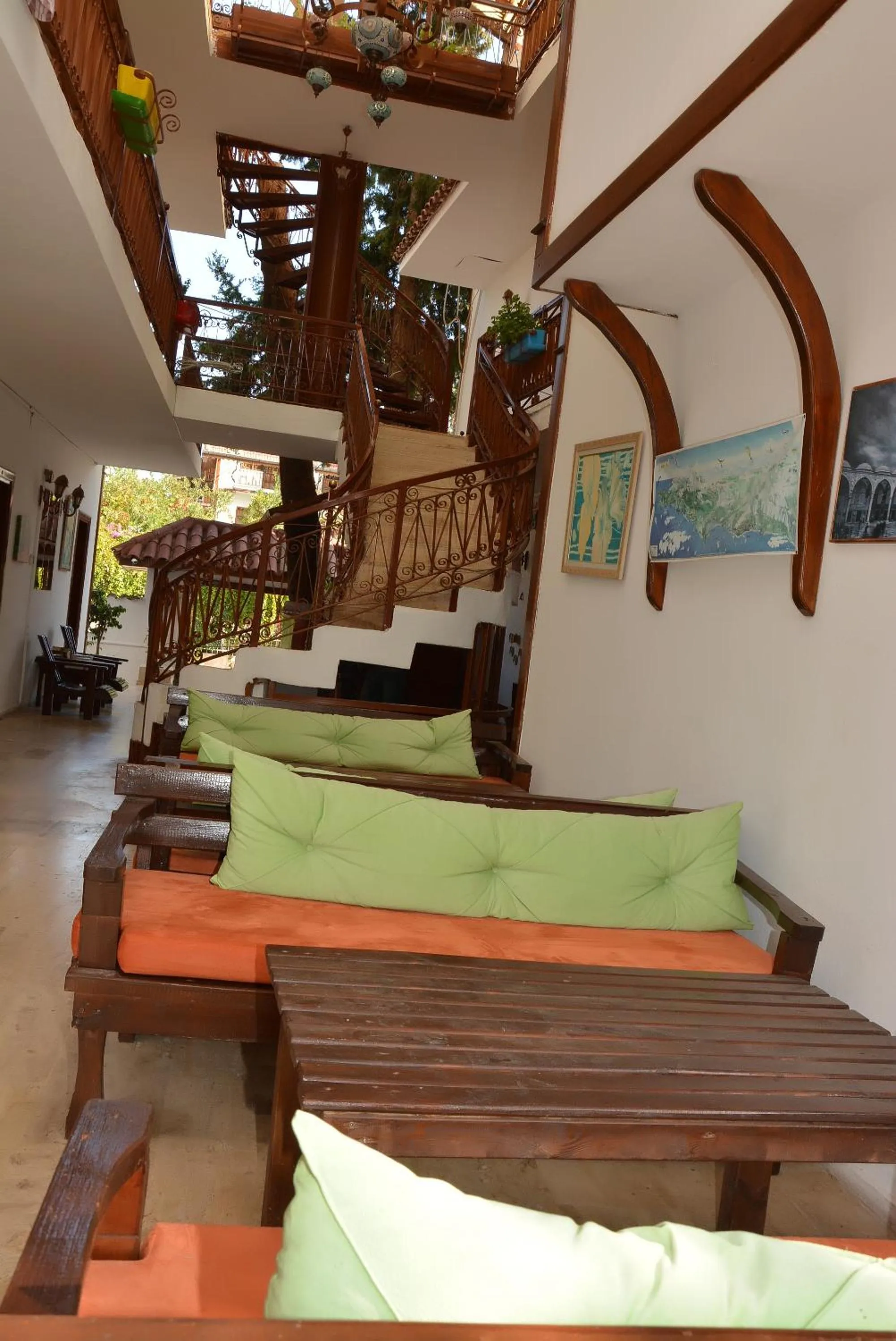 Lobby or reception in Kaliptus Hotel