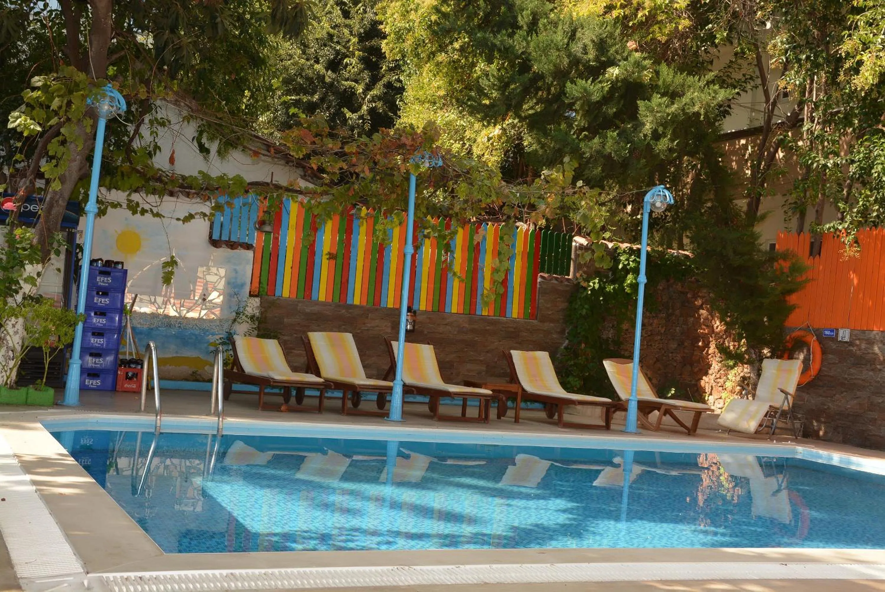 Swimming pool in Kaliptus Hotel