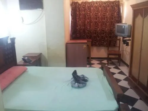 Bed in Nubian oasis hotel