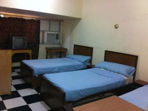 Bed in Nubian oasis hotel