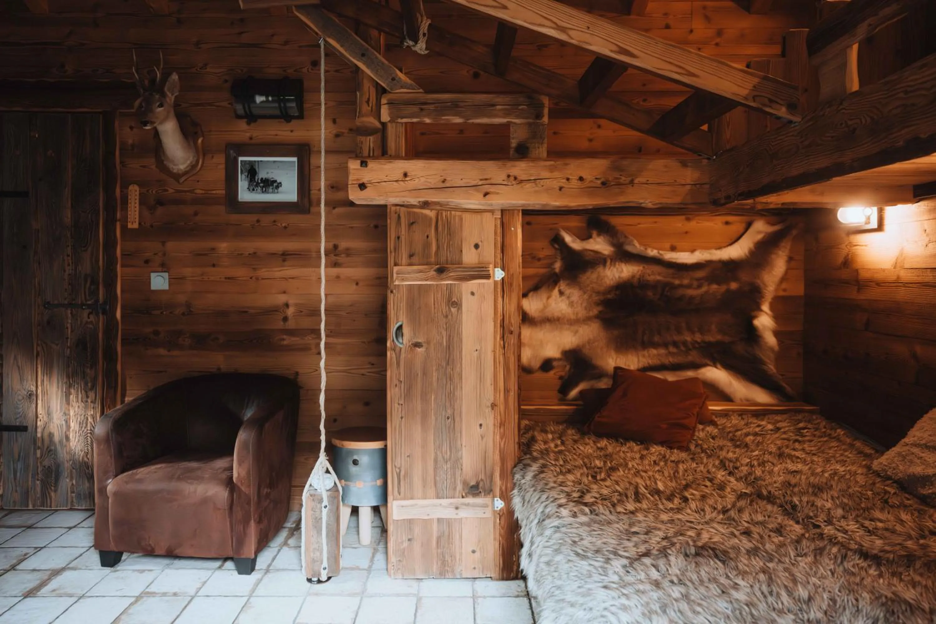 Bed in Chalet trappeur