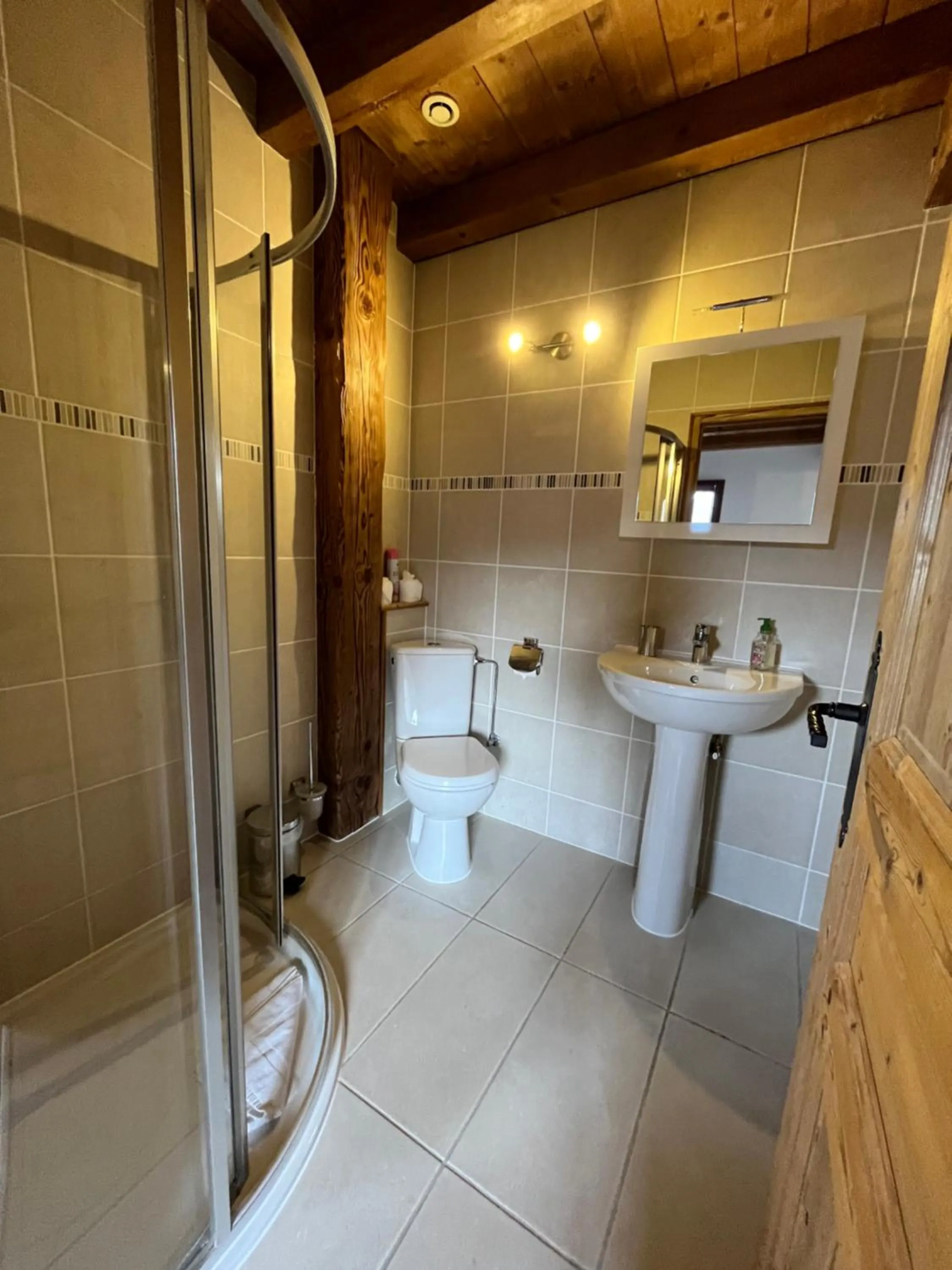 Shower in Chalet Le Pery